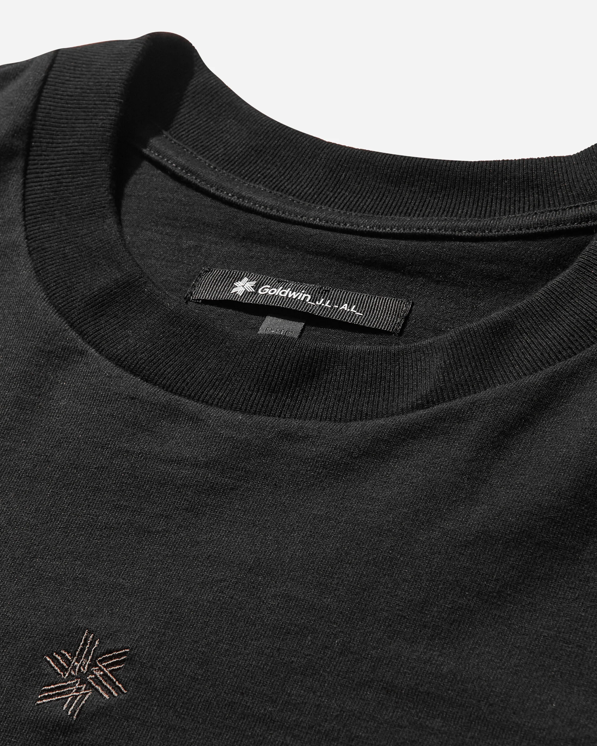 Men's Goldwin Spiber T-Shirt Black - Image 4