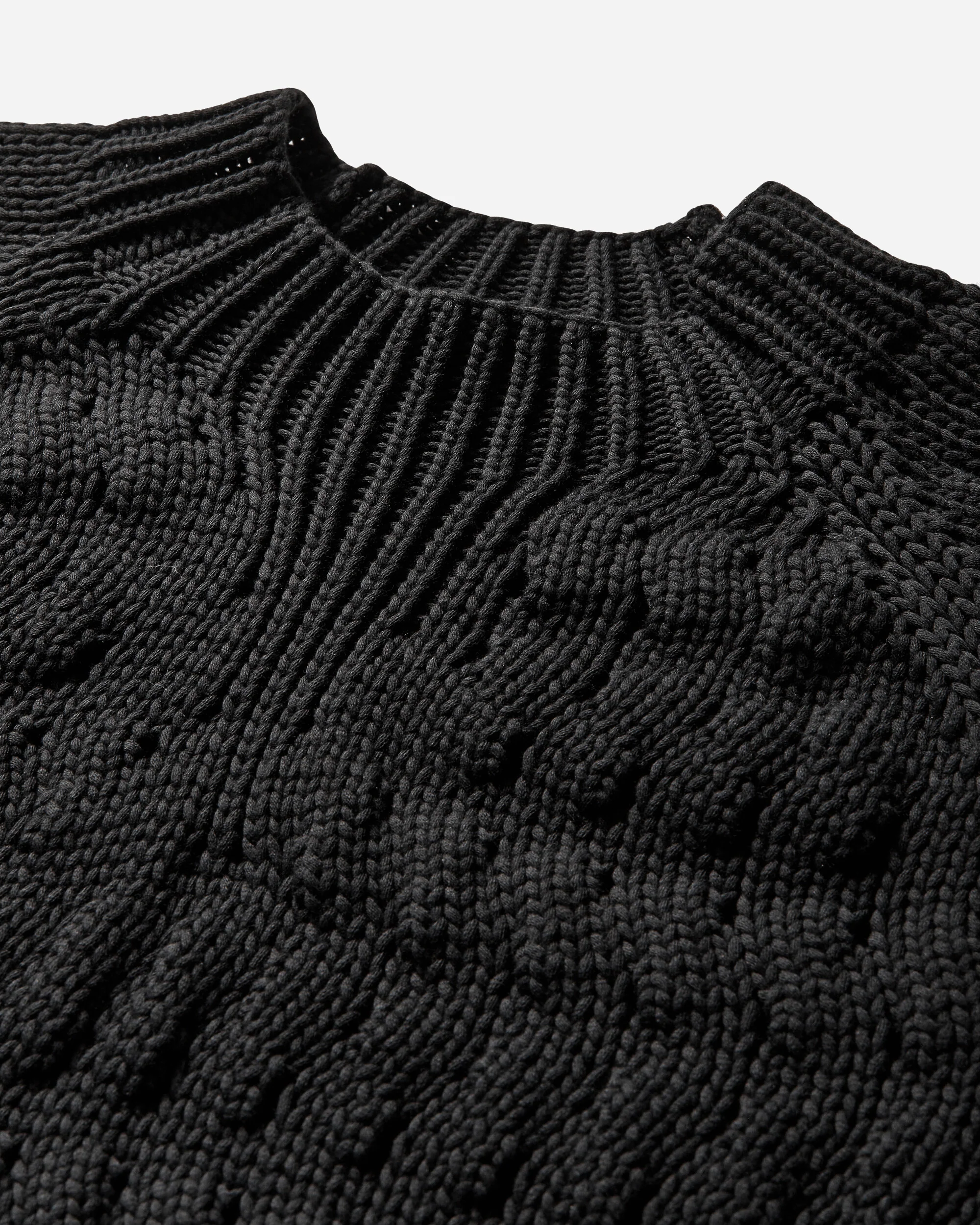 Men's Mies Knit Sweater Shungite Black - Image 3