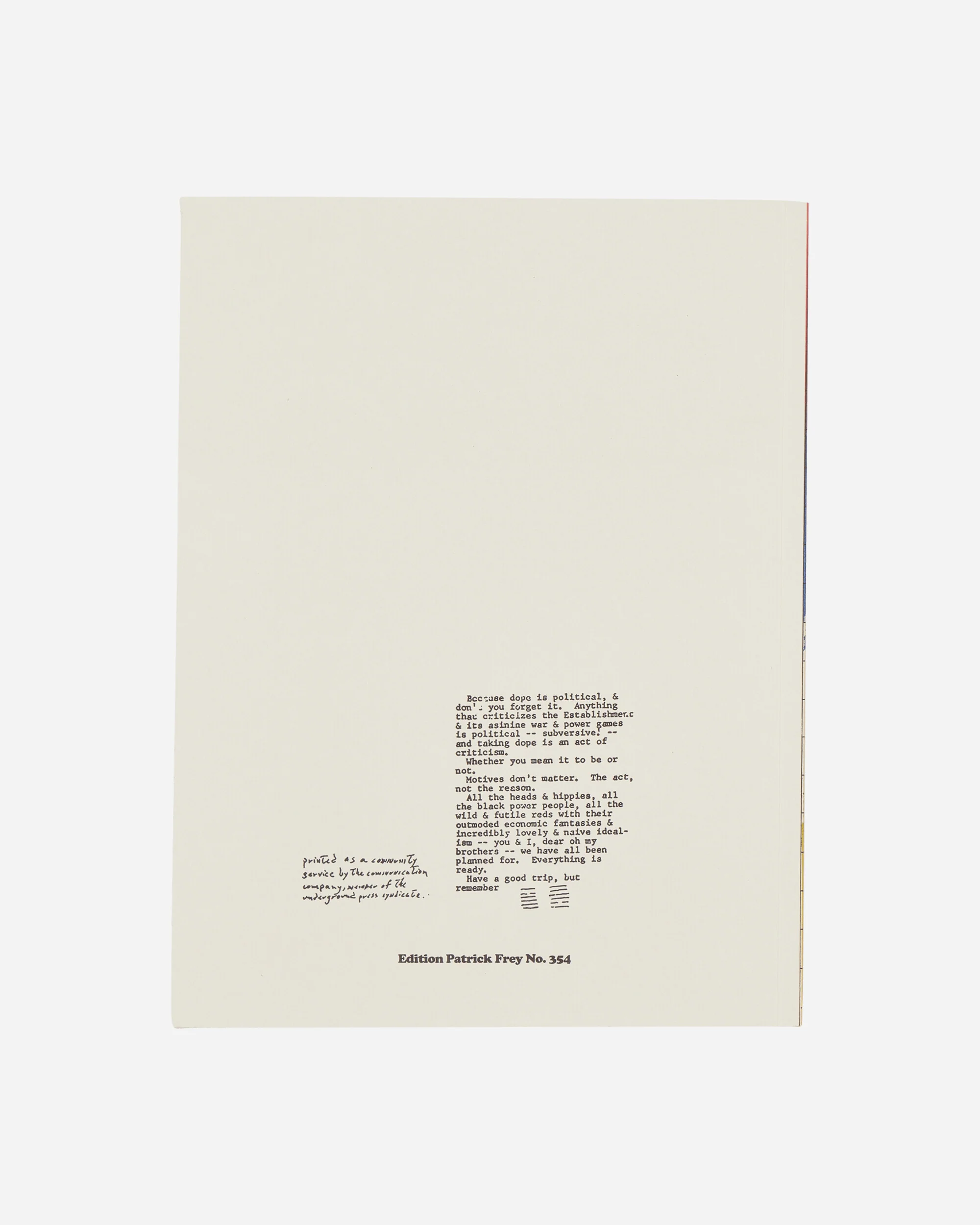 Weed And The Underground Press Syndicate, 1965–1973 Zine - Image 4
