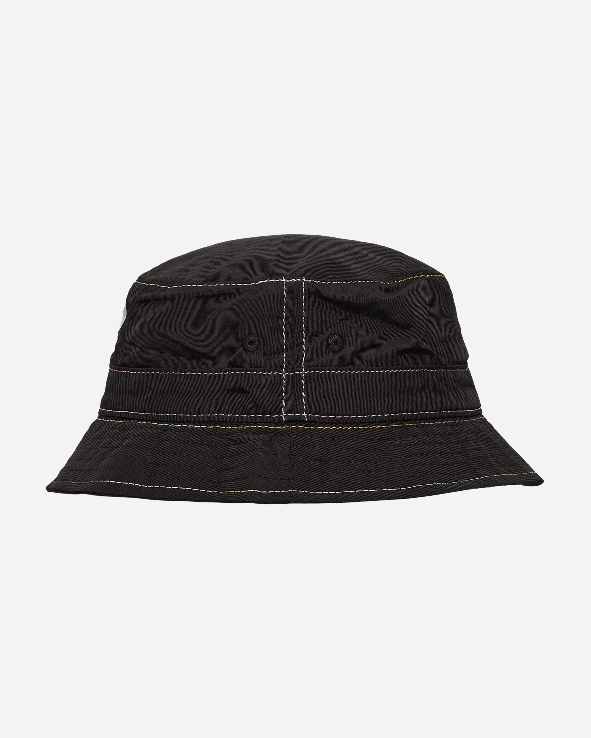 Gradient Stitch Bucket Hat Black - Image 3