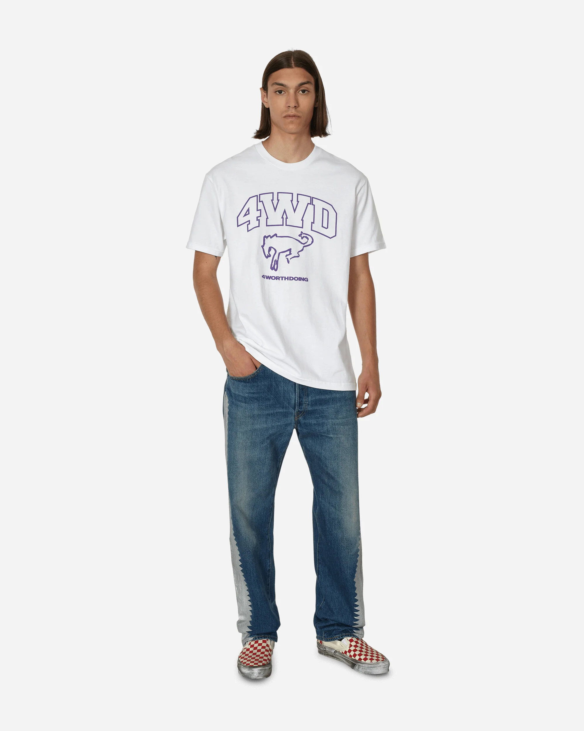 Horse Mascot T-Shirt White - Image 4