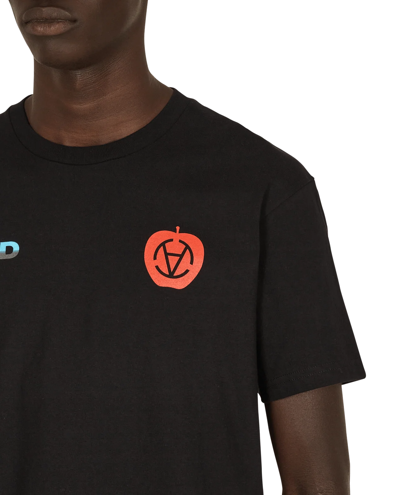 Slam Jam Ghost Writer T-Shirt Black - Image 6