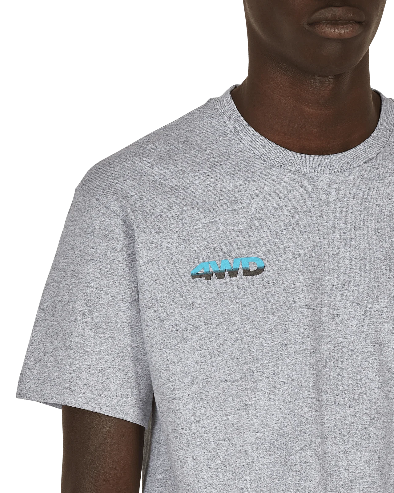 Slam Jam Ghost Writer T-Shirt Grey - Image 7