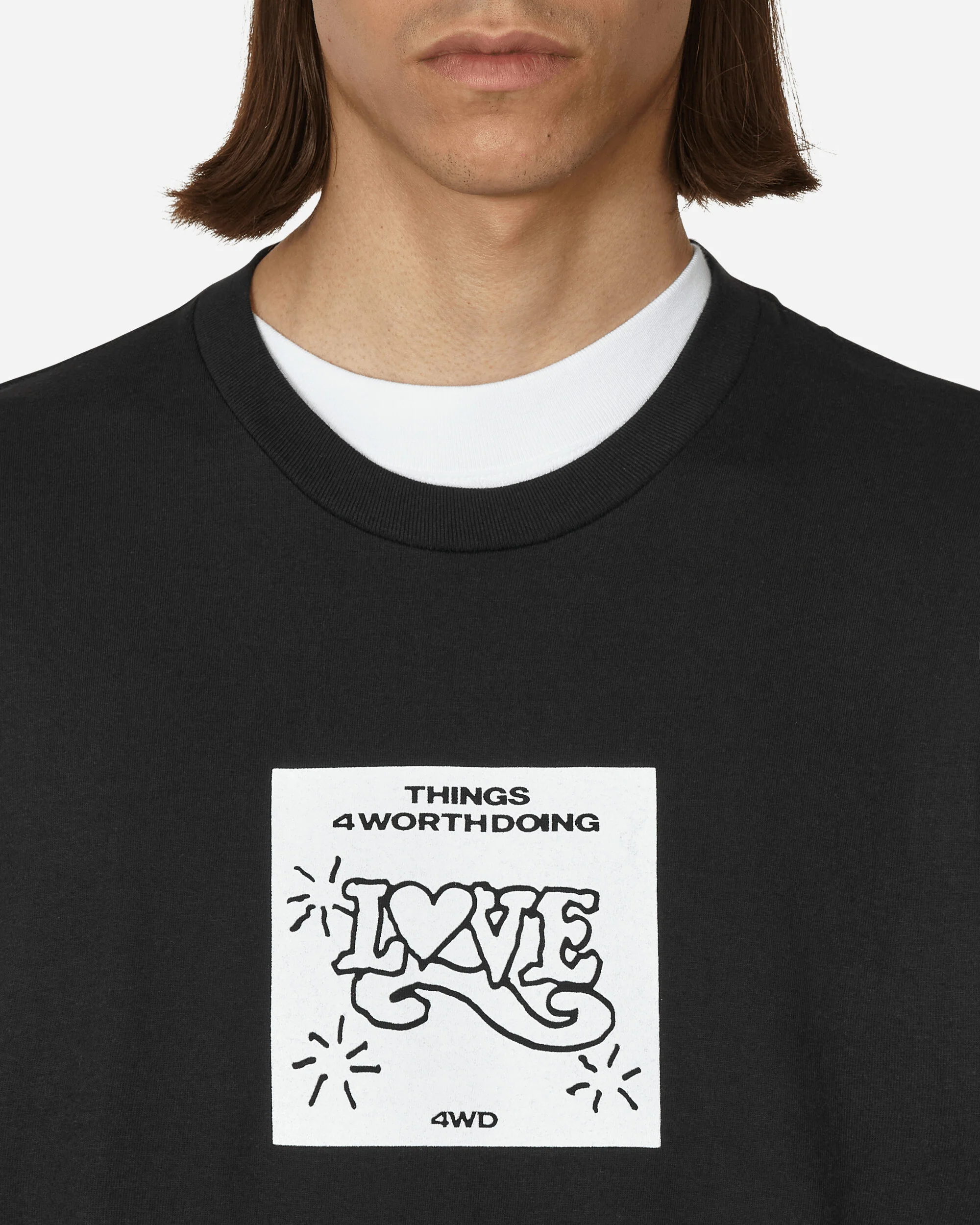 Love T-Shirt Black - Image 5