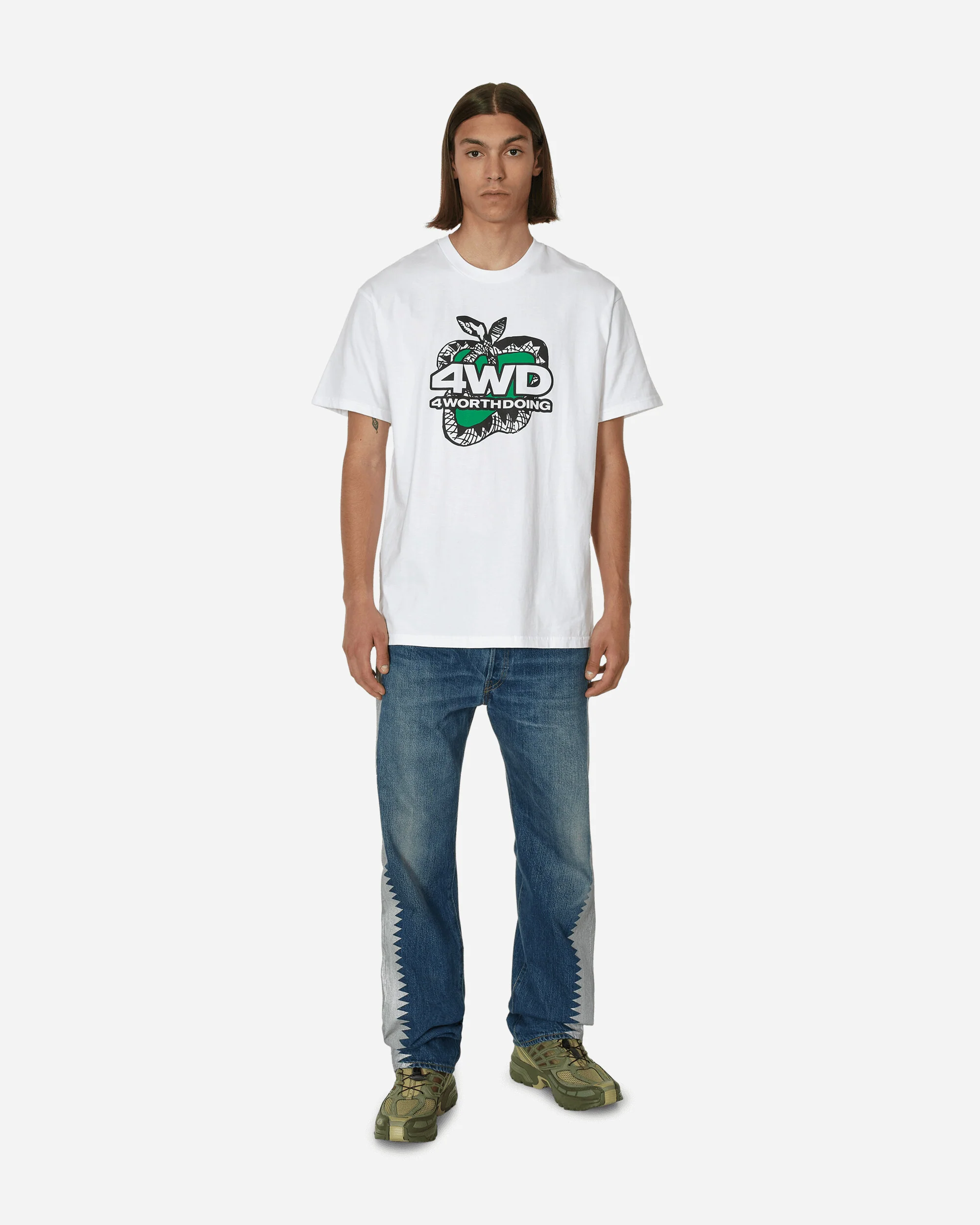 Snake City T-Shirt White - Image 4