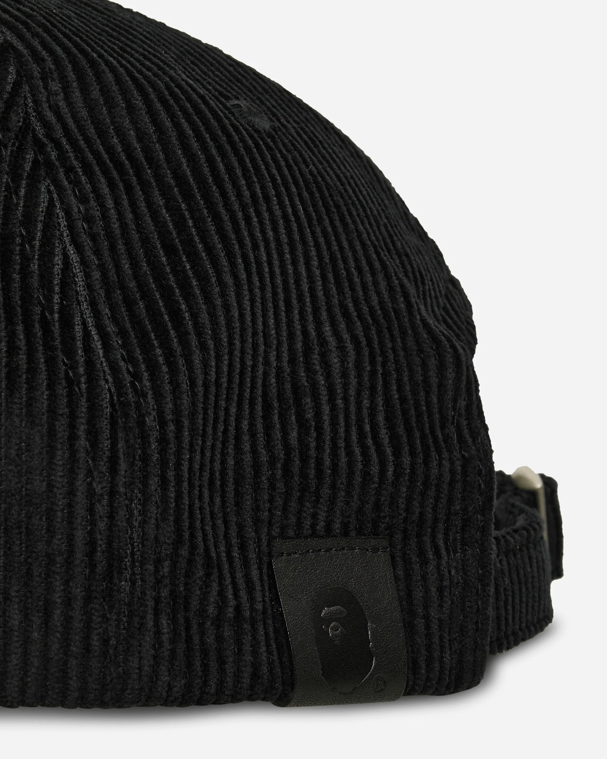 Ape Head Corduroy Cap Black - Image 7
