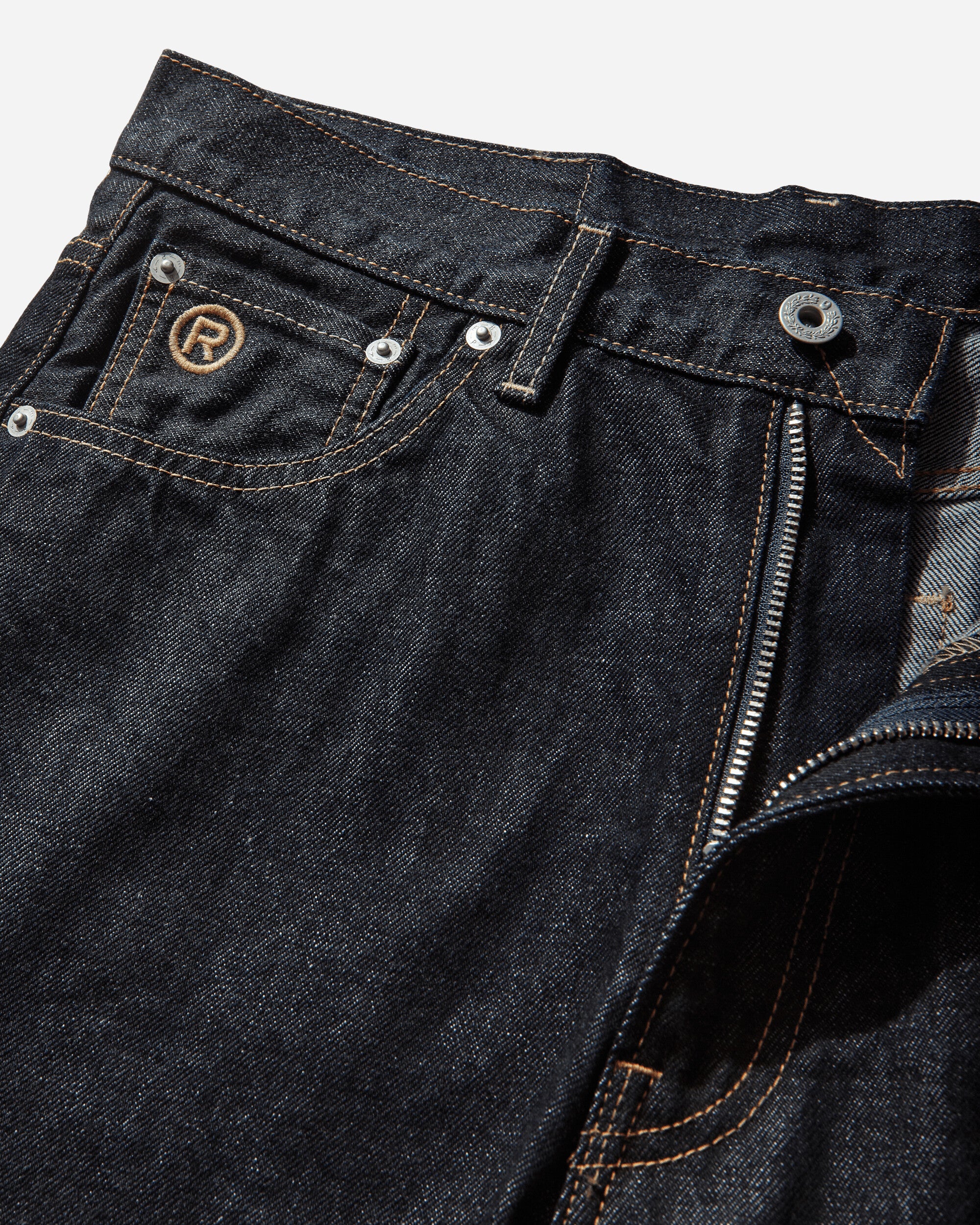 Men's Ape Head Denim Pants Indigo - Image 4