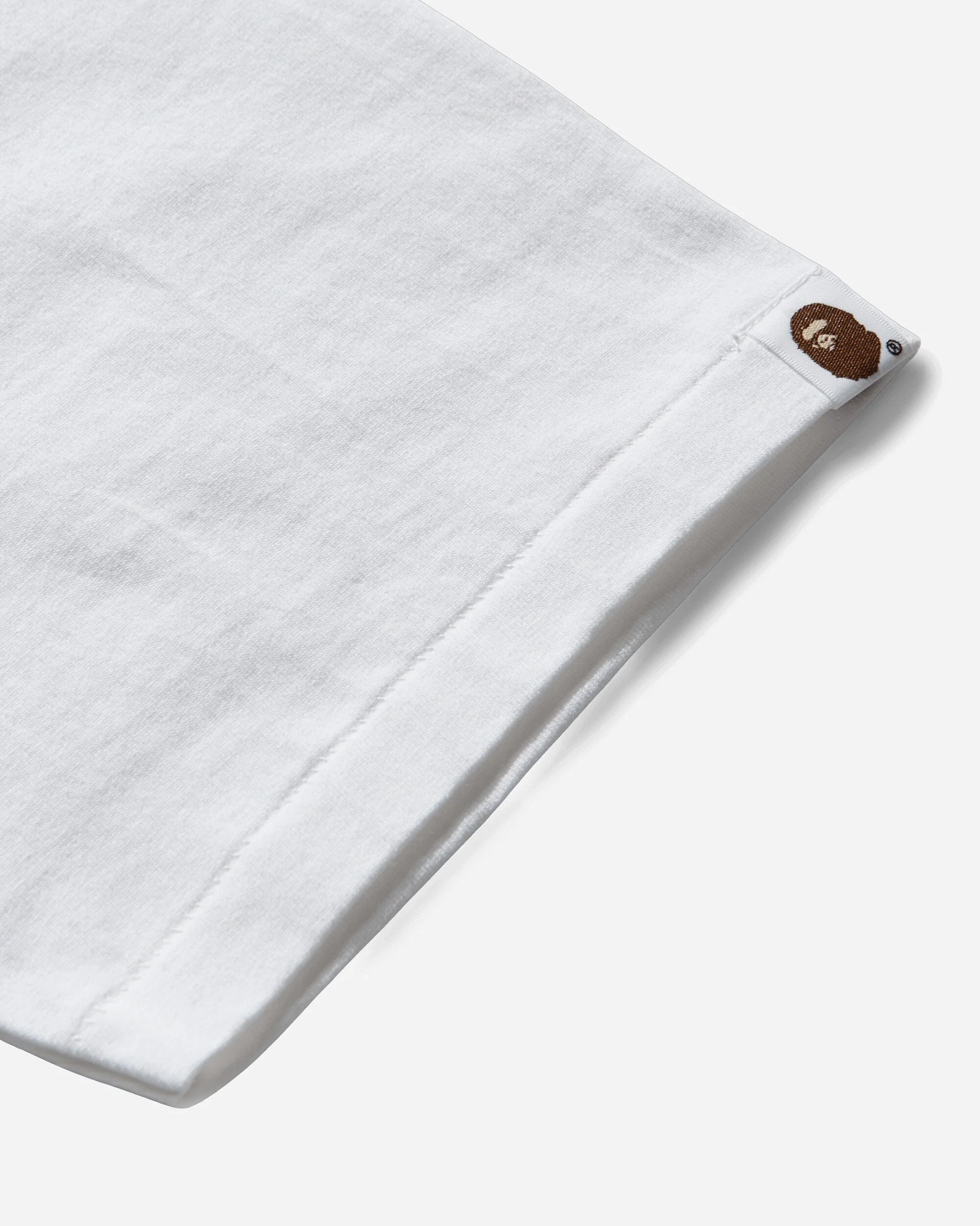 Men's Art Camo College T-Shirt White - Image 4