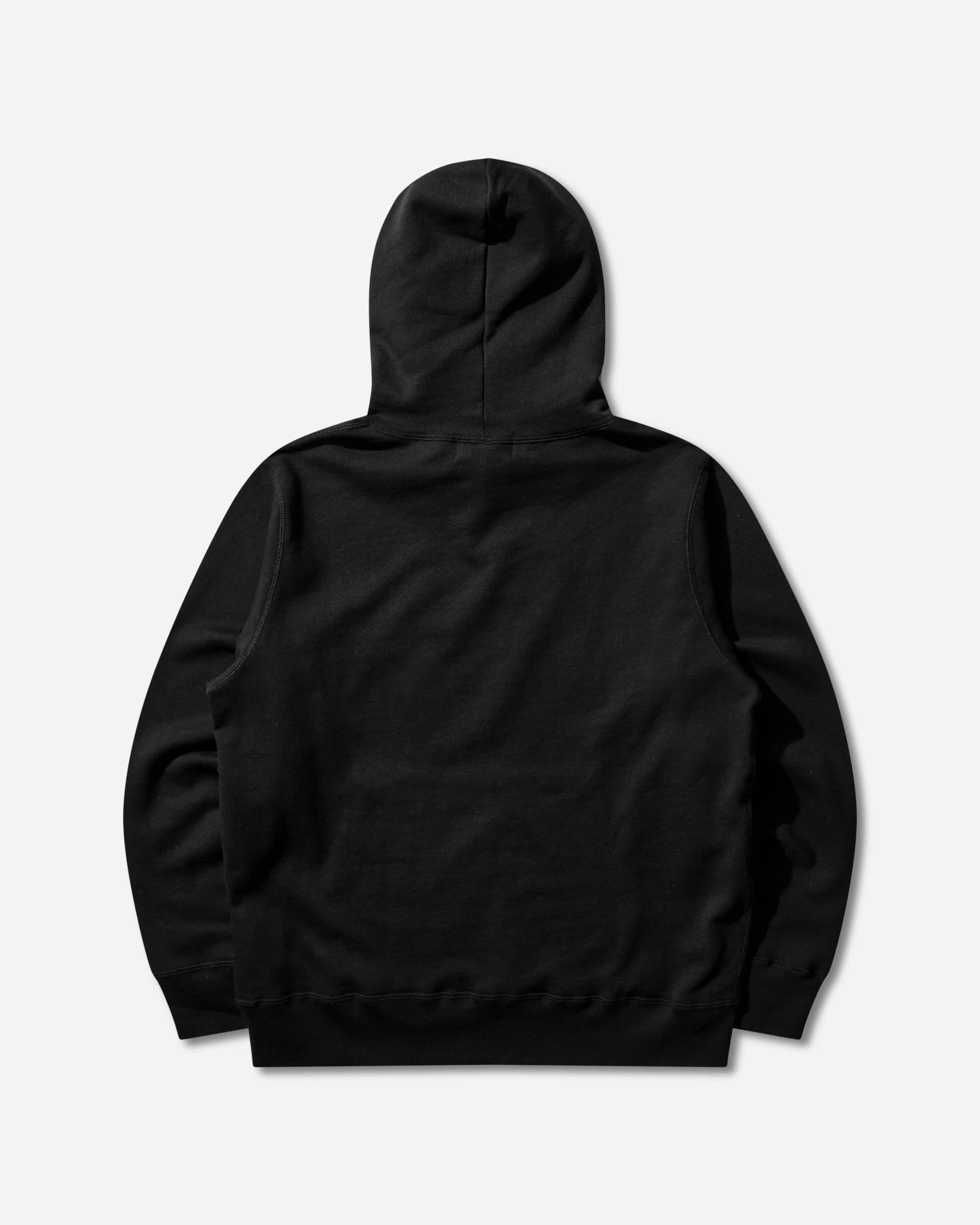 Men's College Pullover Hoodie Black - Image 2