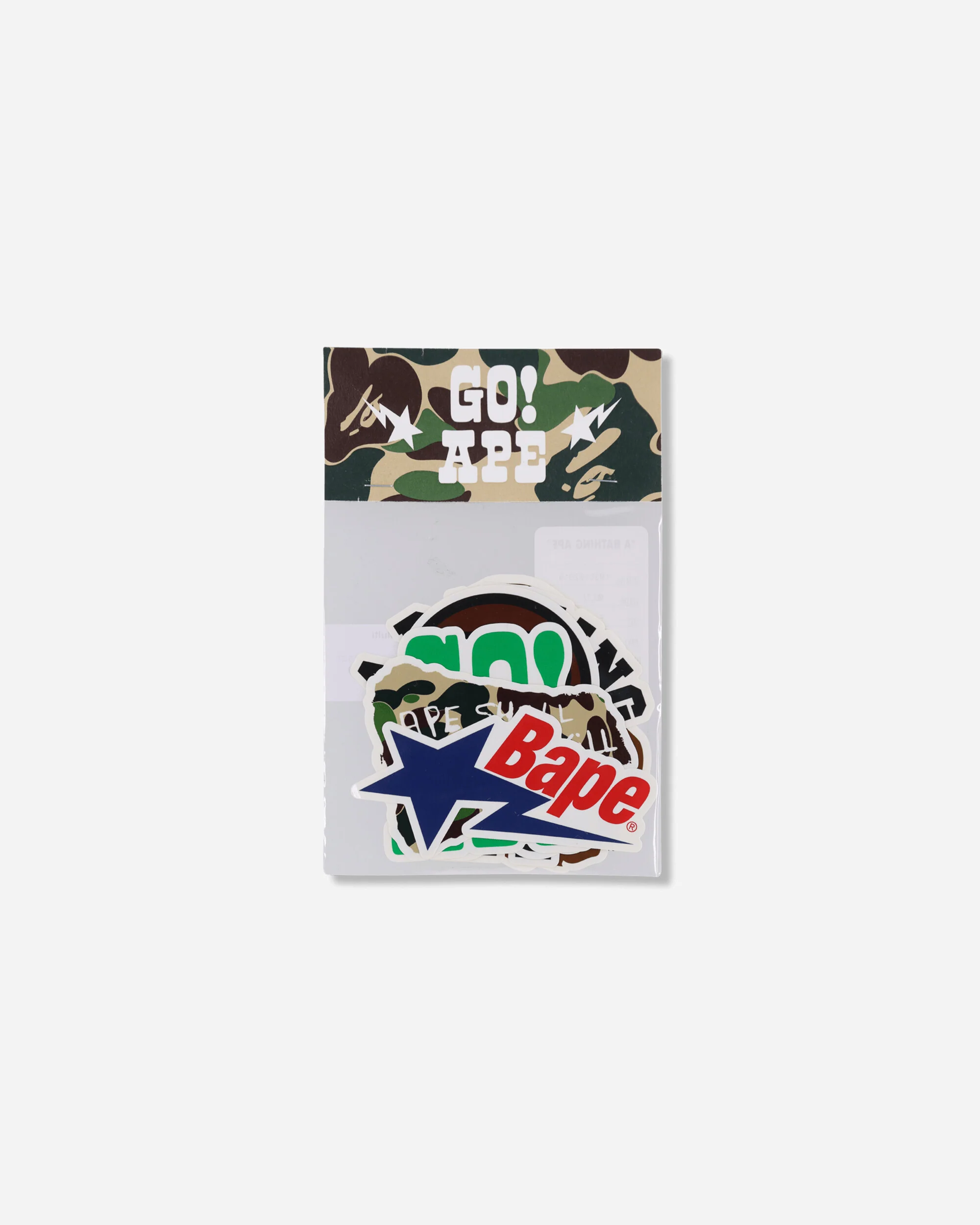 Bape Sticker Set Multicolor - Image 2