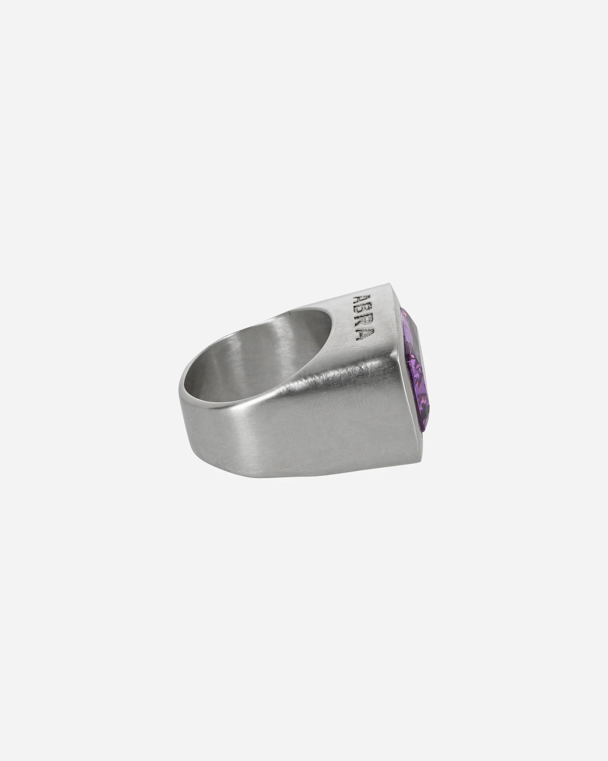 Stone Ring Silver / Purple - Image 5