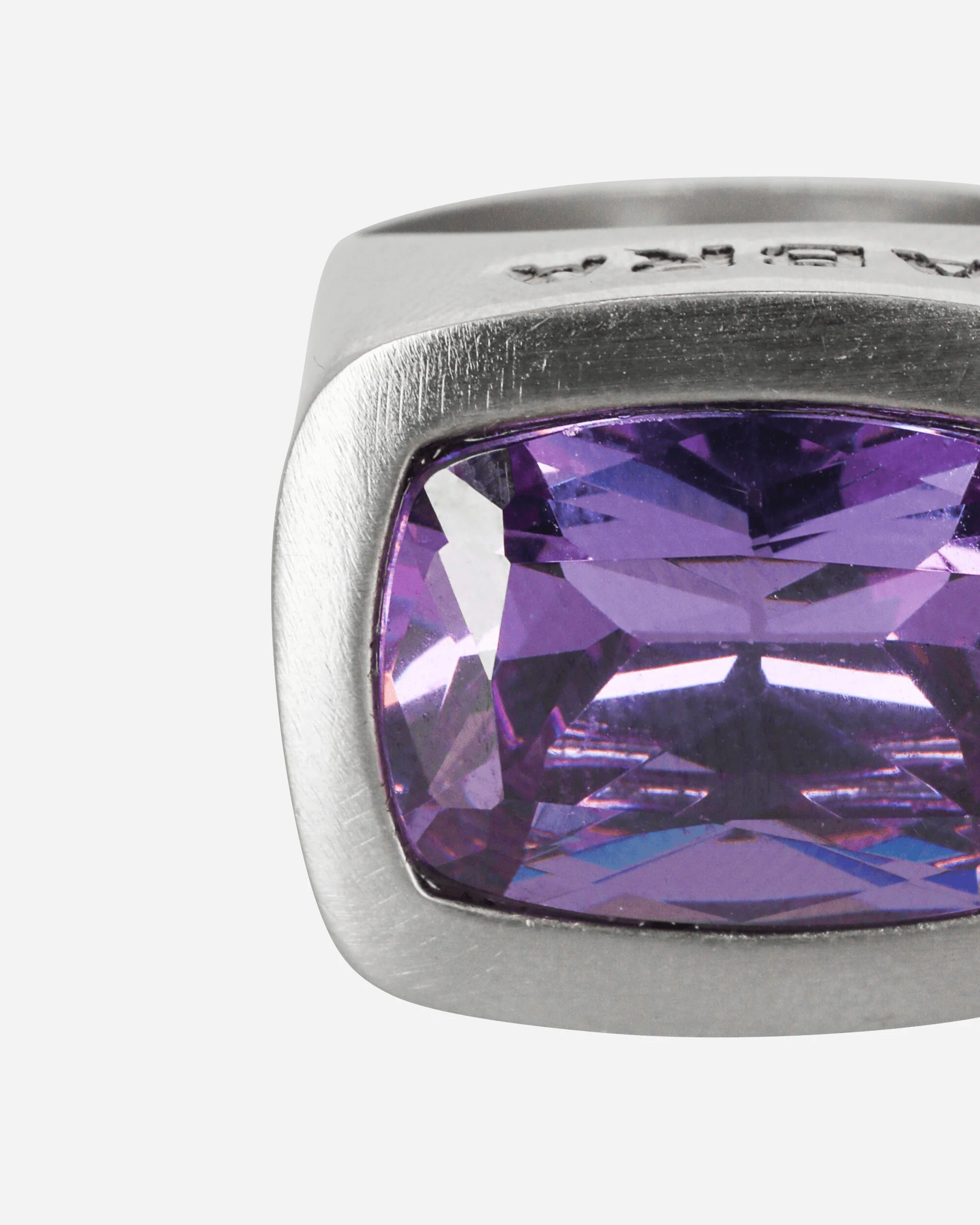 Stone Ring Silver / Purple - Image 7