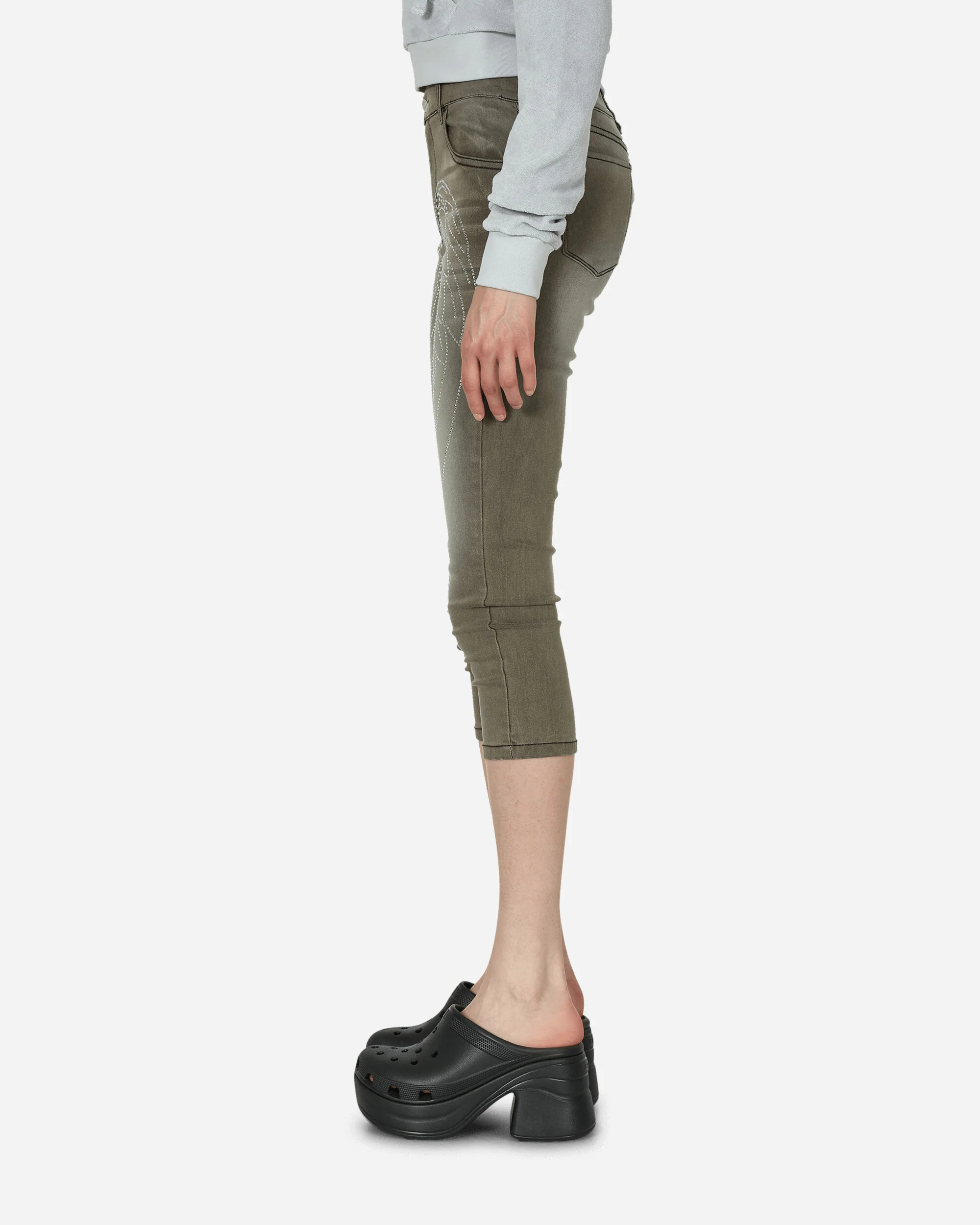 Capri Angel Jeans Black - Image 2