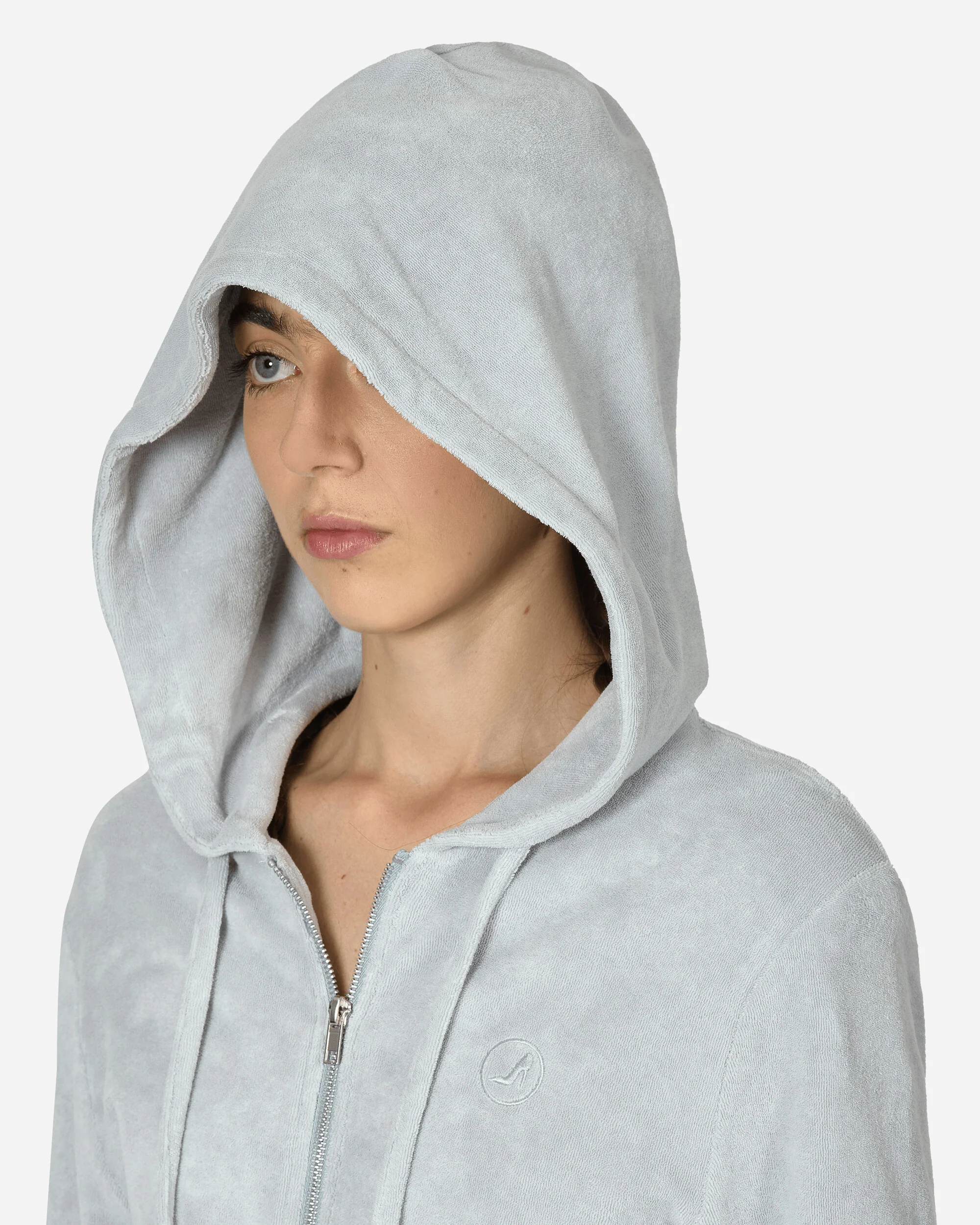 Towel Mini Jacket Grey - Image 5