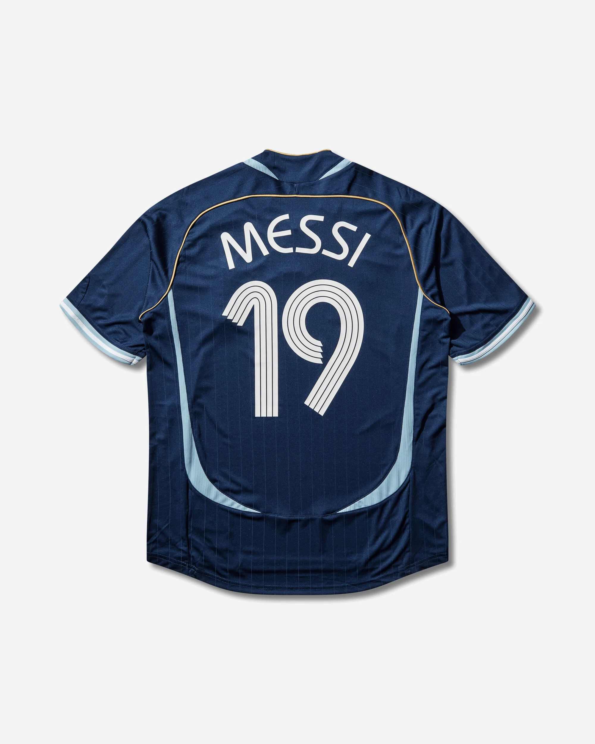 Men's Argentina Away Jersey 2006 Messi Dark Blue - Image 2