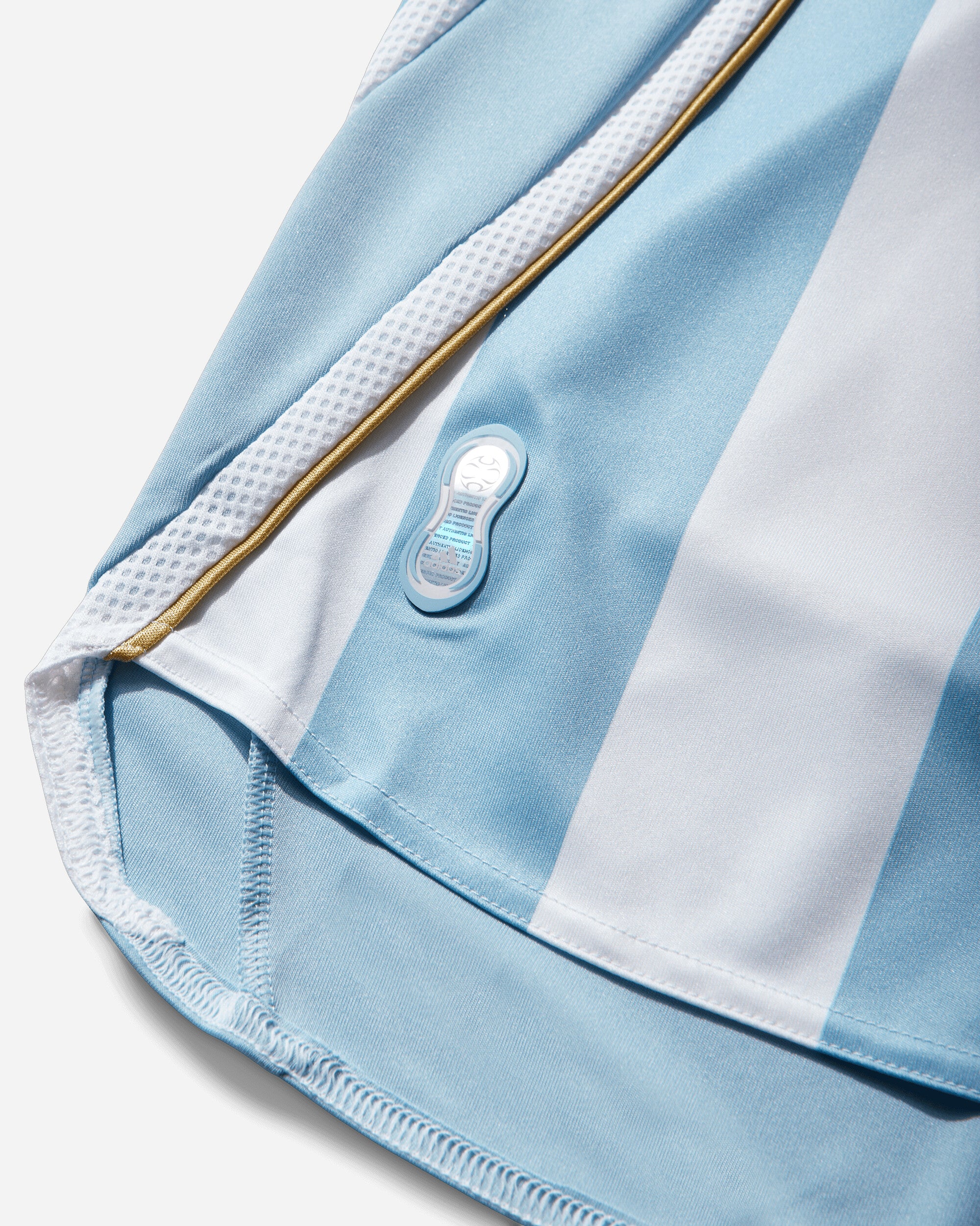 Men's Argentina Home Jersey 2006 Messi White - Image 4