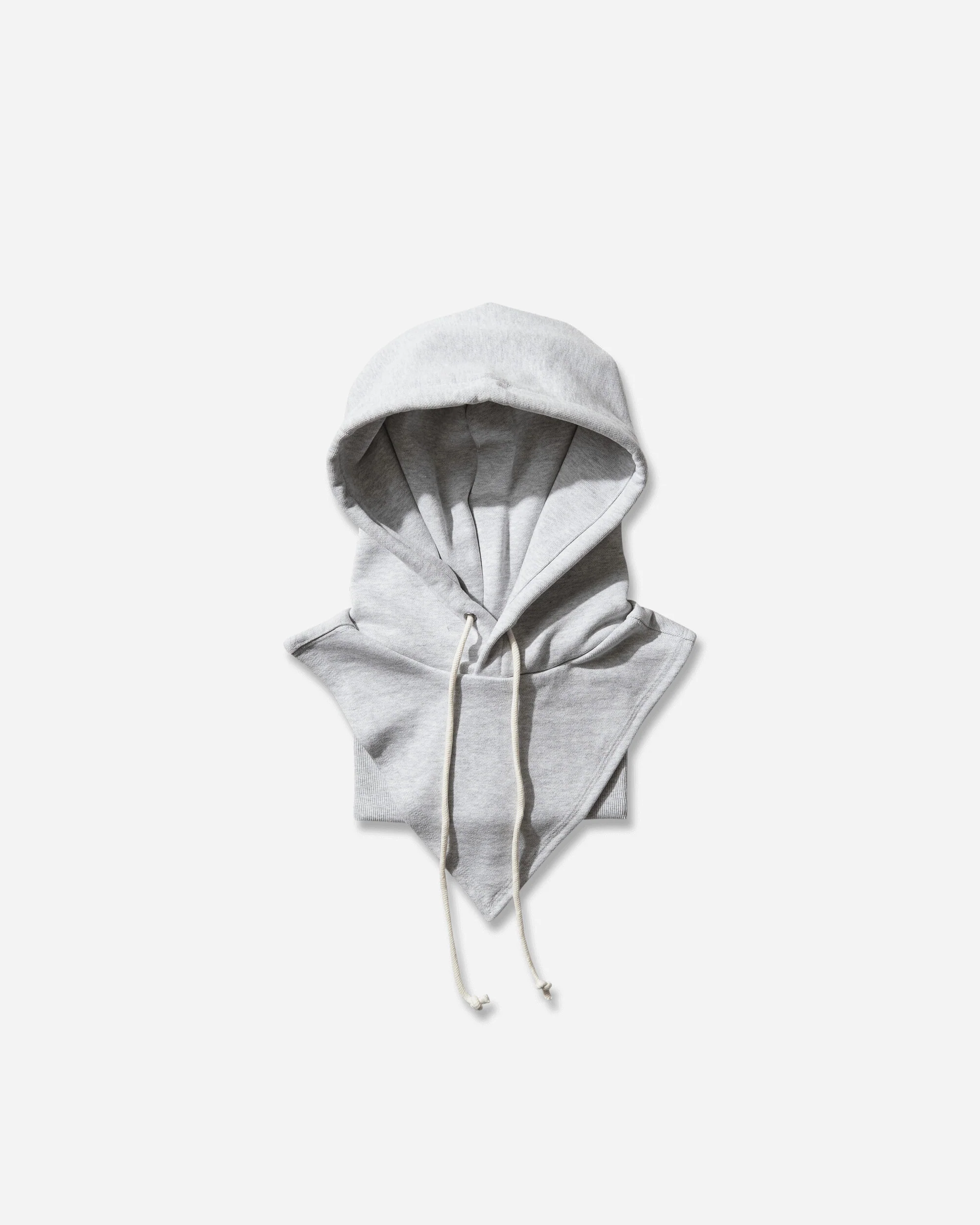 Bad Bunny Heavy Crewneck & Hooded Balaclava Sweatshirt Light Grey Heather - Image 4