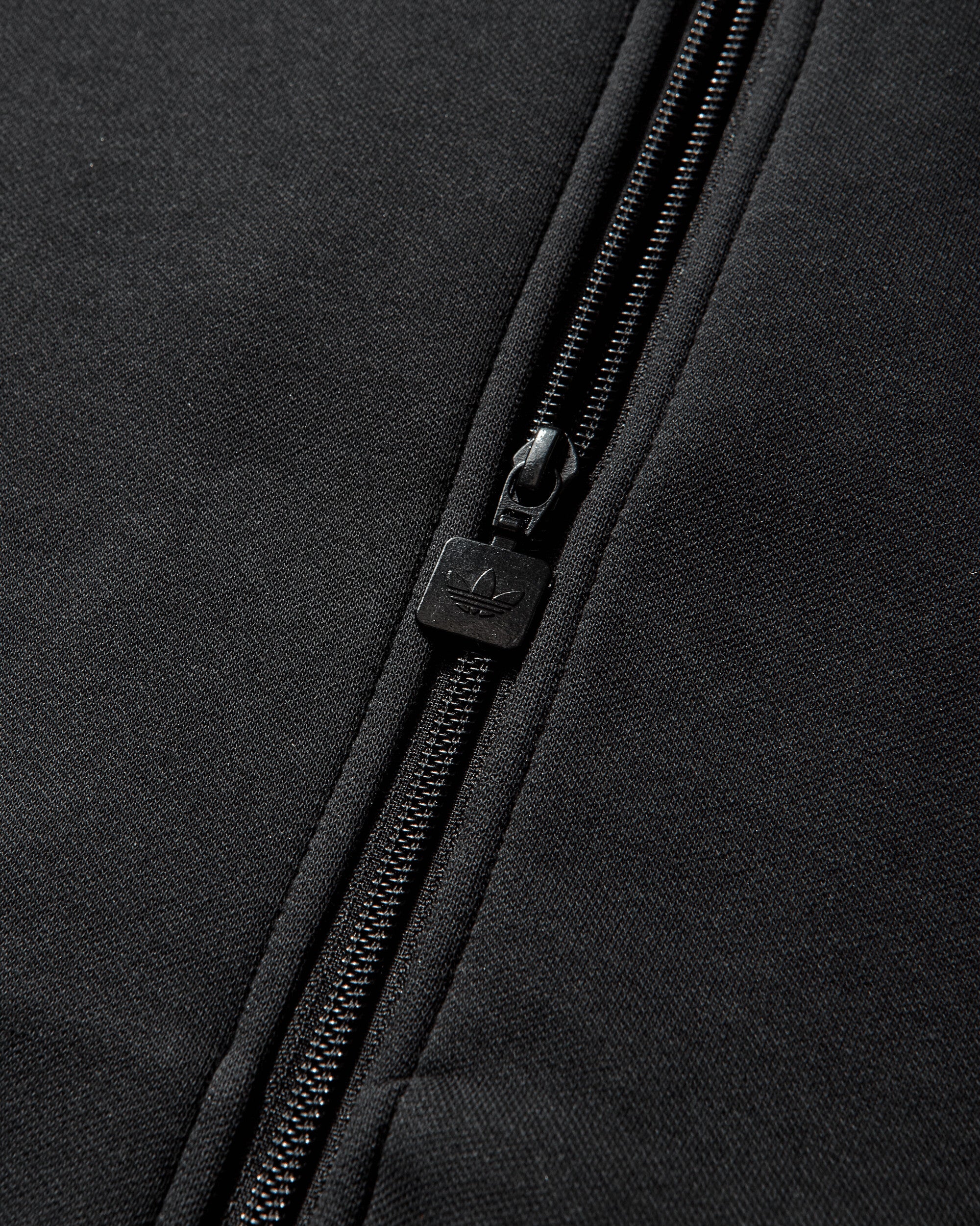 Men's Classic Tipped Stripes Track Top Black - Image 4