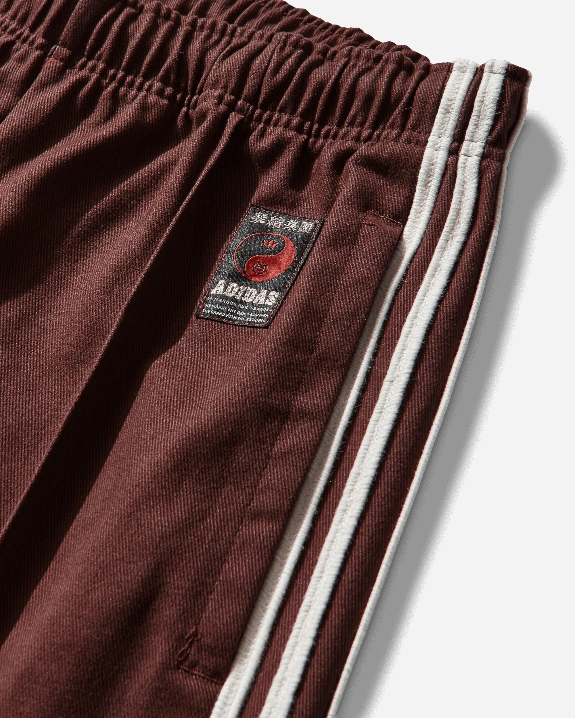 CLOT by Edison Chen Track Pants Fox Brown - Image 4