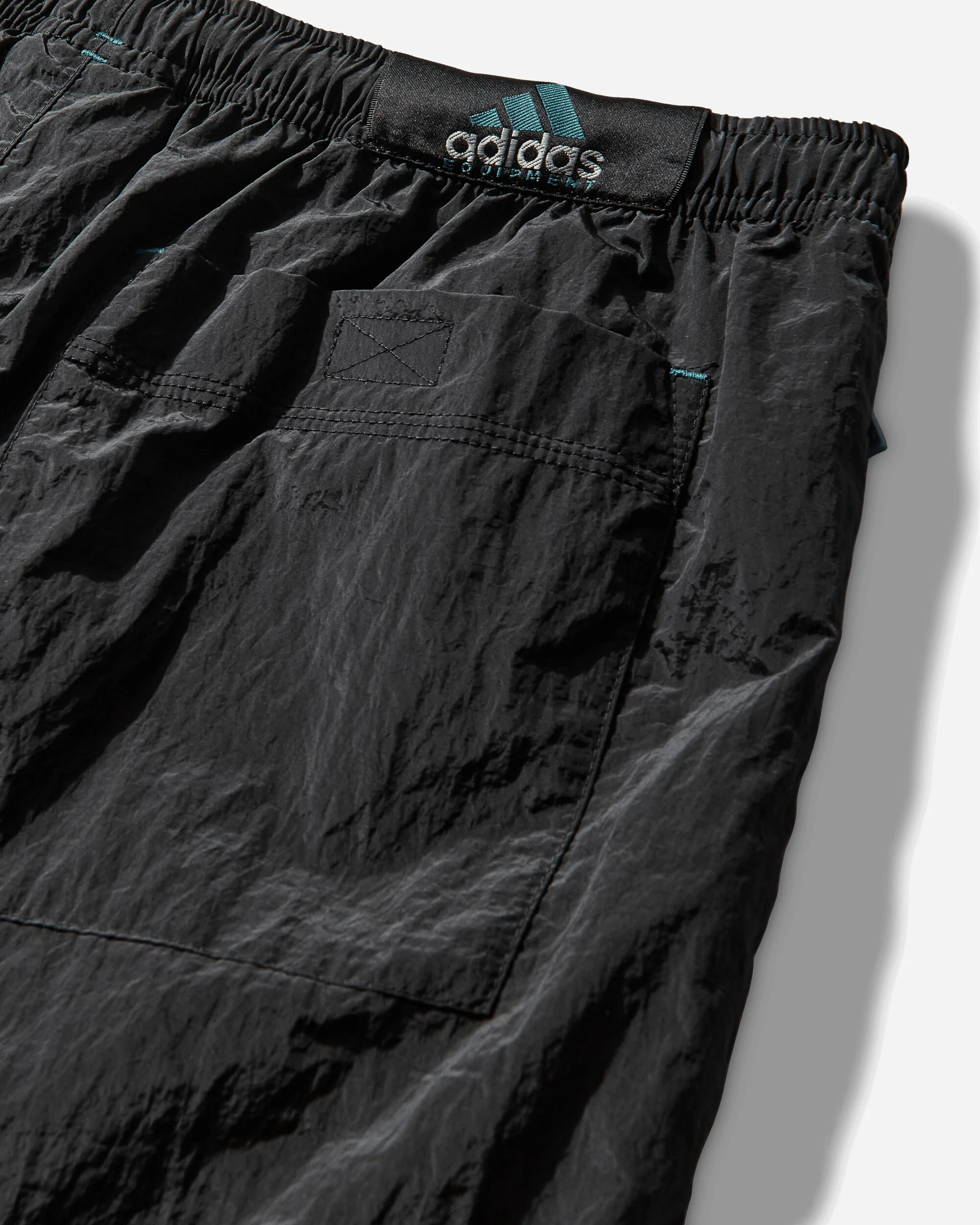 Men's EQT Woven Shorts Black - Image 3