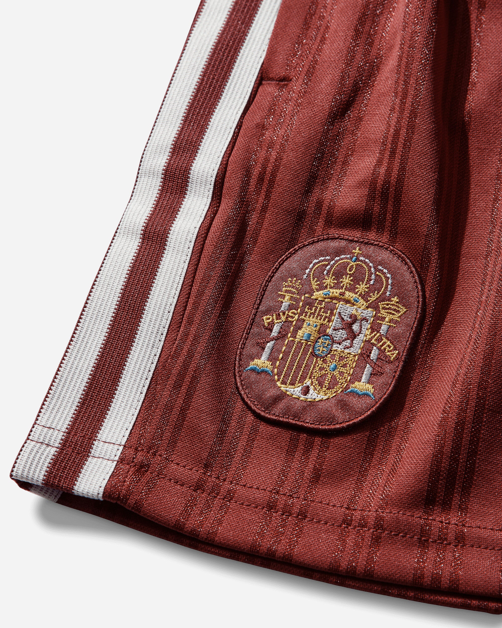Men's Spain Originals Shorts Collegiate Burgundy - Image 4