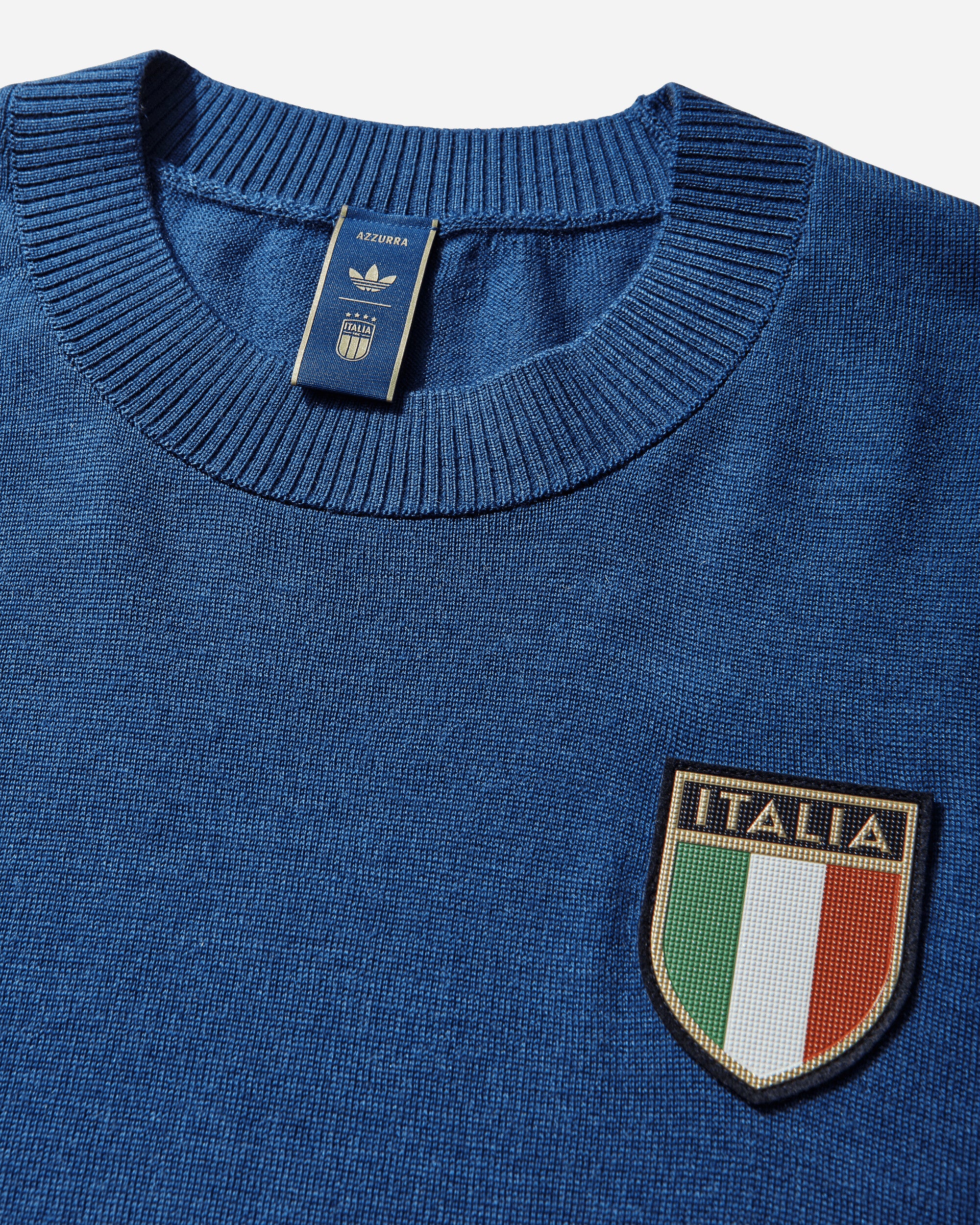 Men's Italy 70s Jersey Team Royal Blue - Image 4
