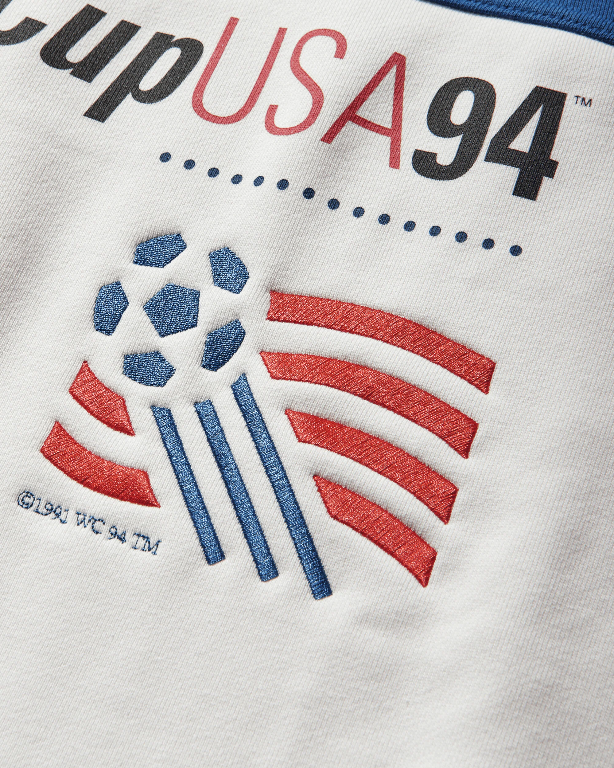 Men's FIFA World Cup USA94 Crewneck Sweatshirt Team Royal Blue - Image 4