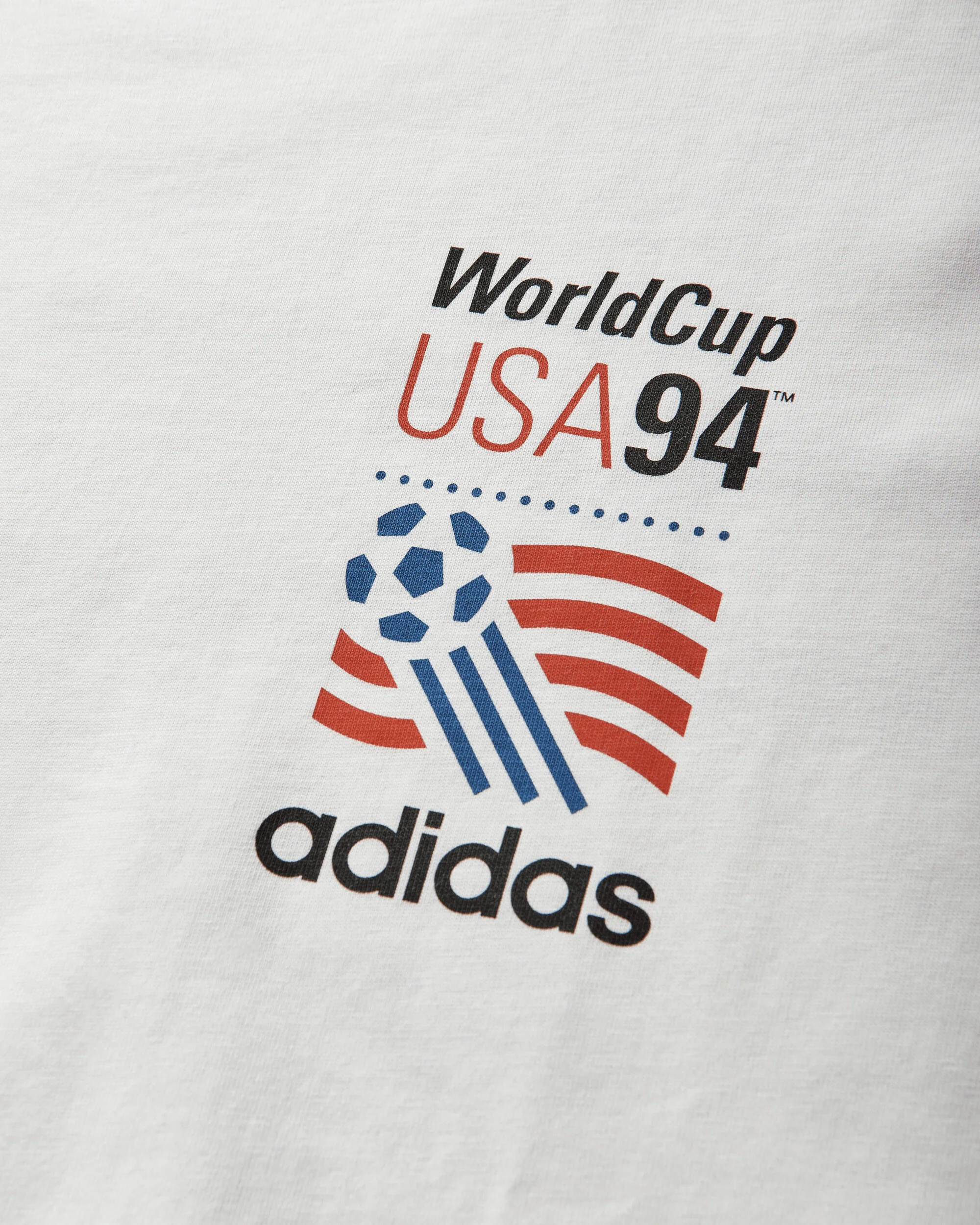 Men's FIFA World Cup USA94 T-Shirt Cloud White - Image 4