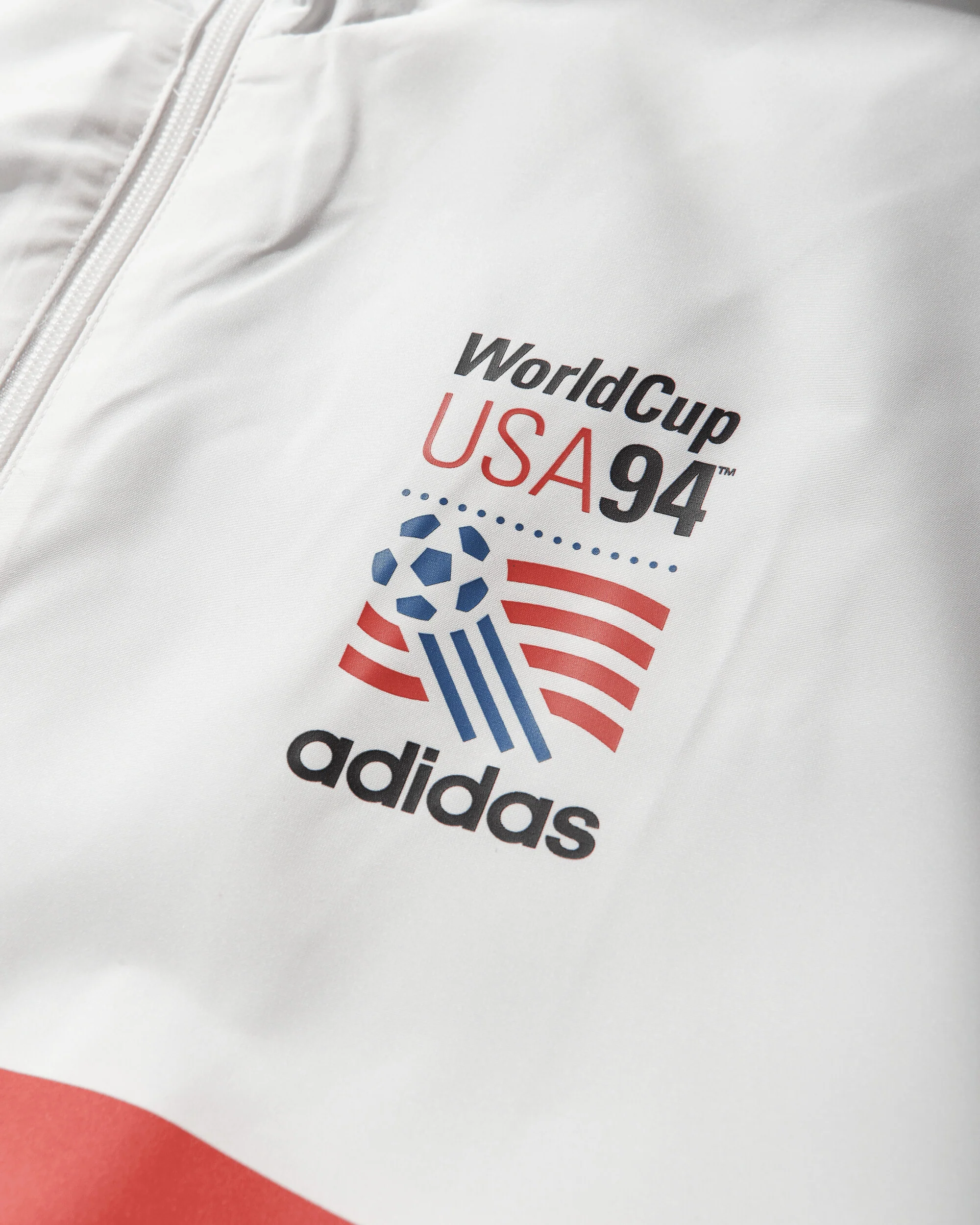 Men's FIFA World Cup USA94 Track Top Cloud White - Image 3
