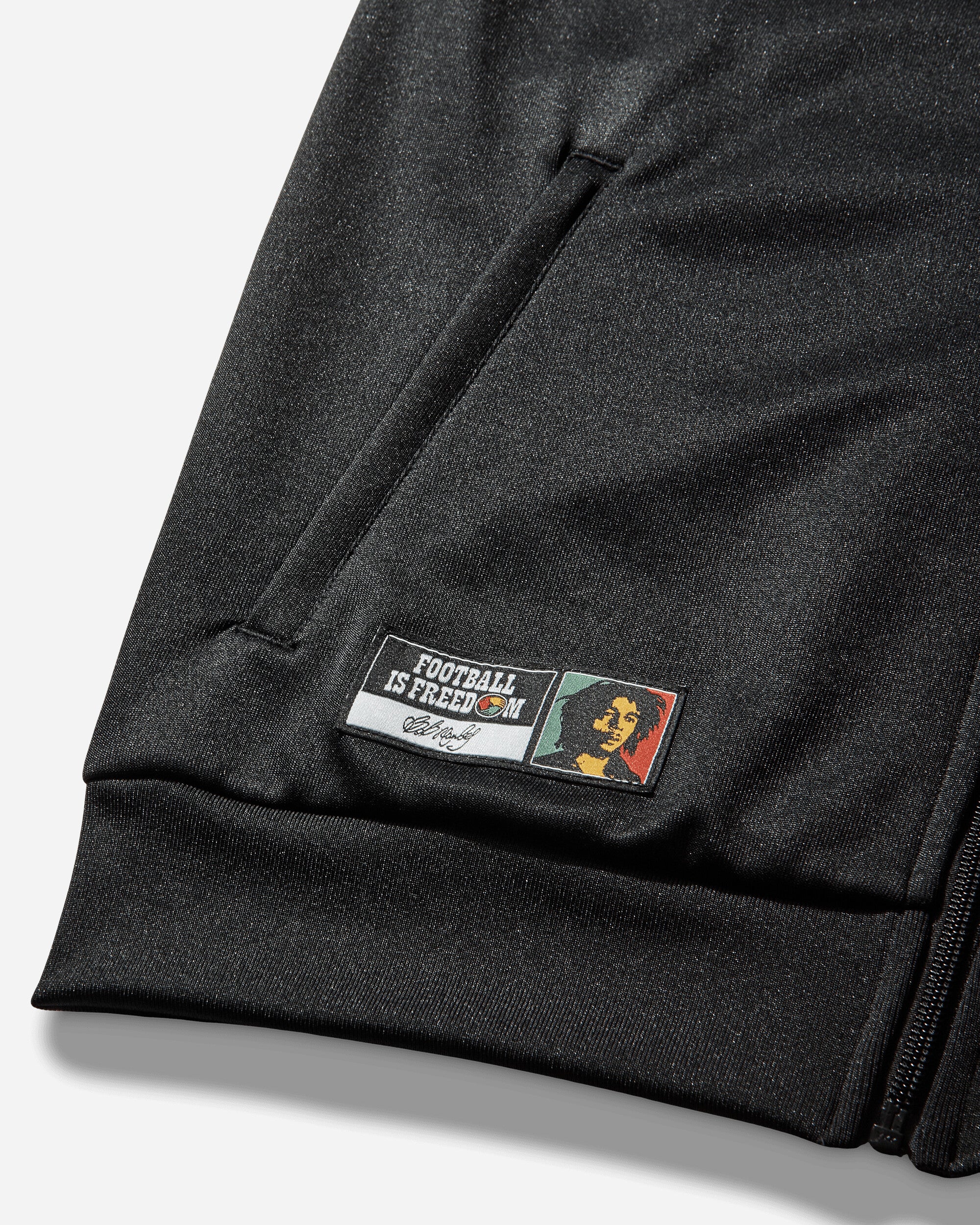 Men's Bob Marley Jamaica Originals Track Top Black - Image 4