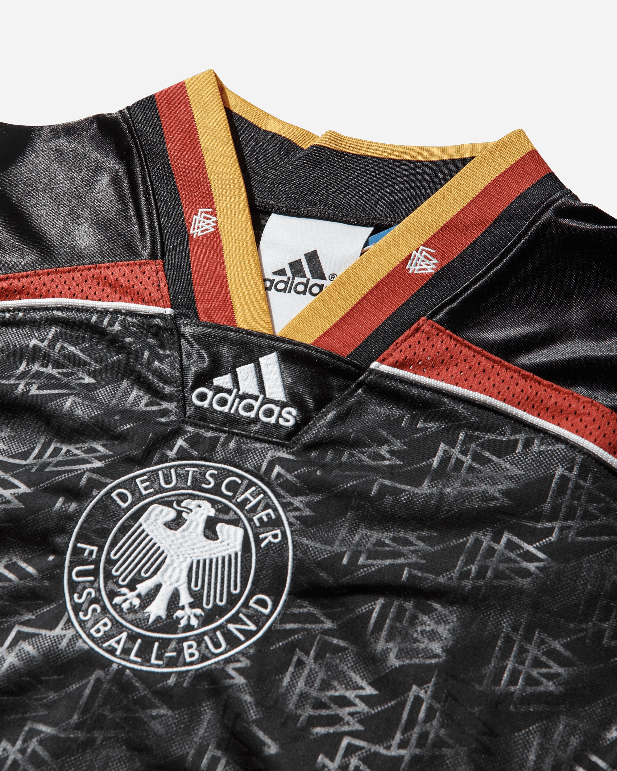 Men's Bringback Remixed Germany Jersey Black - Image 4