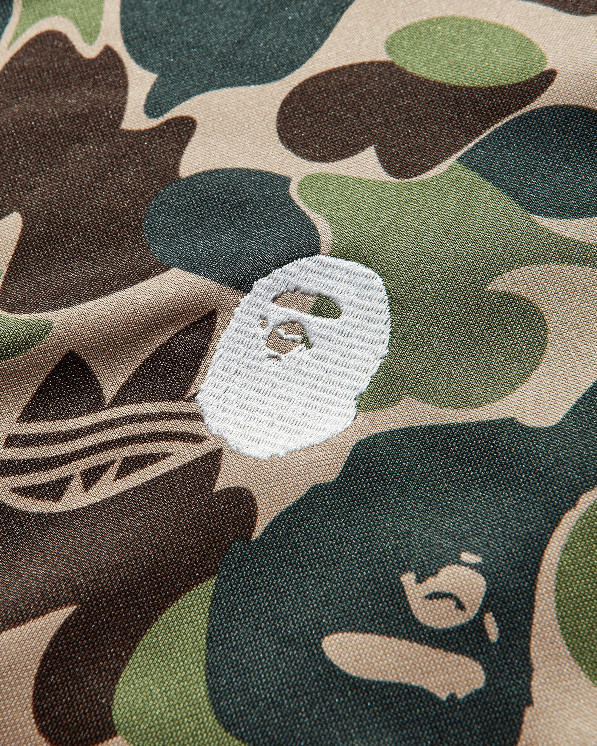 BAPE Shark Track Hoodie Crew Green - Image 4