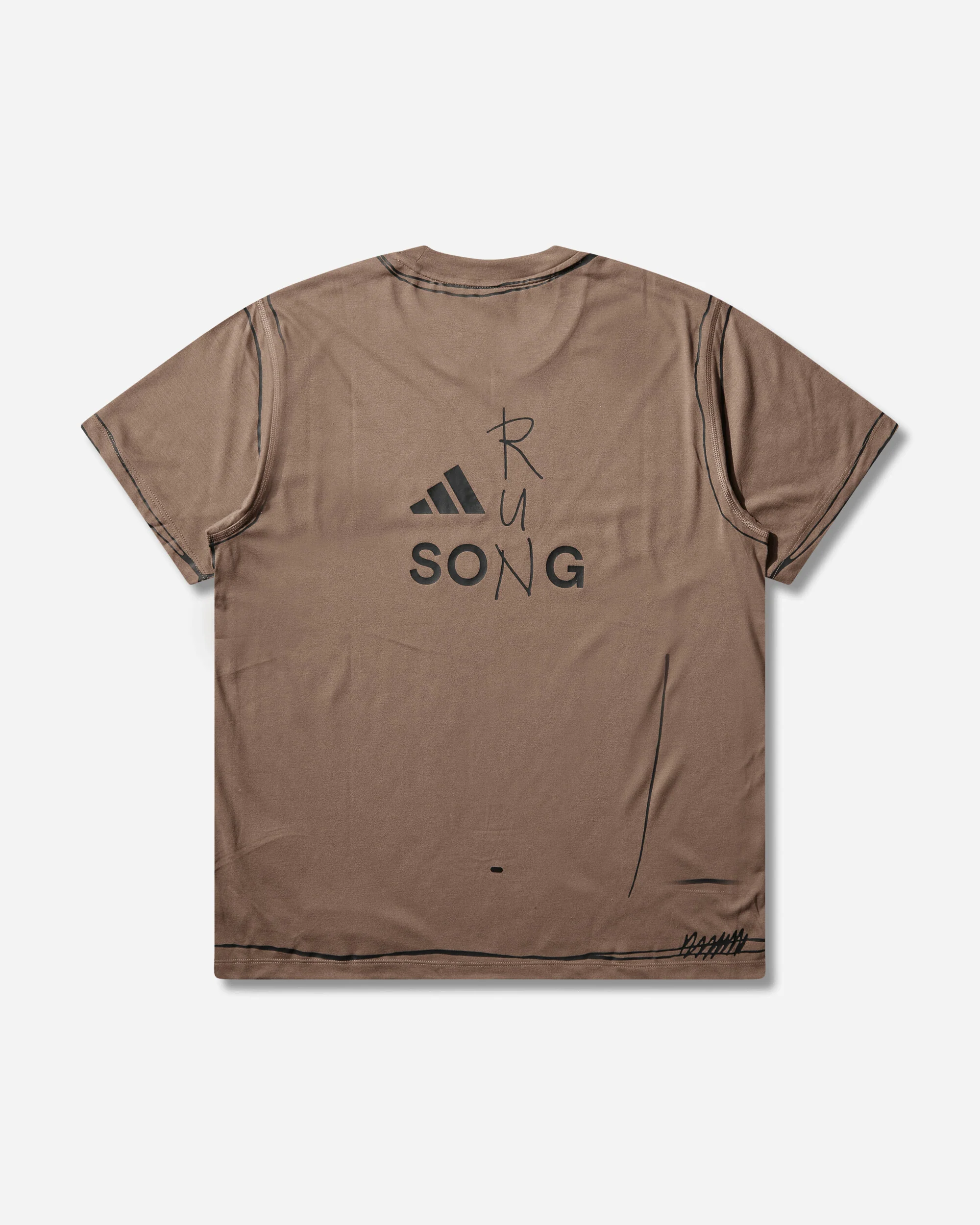 adi365 SFTM Running Unitefit T-Shirt Trace Brown - Image 2