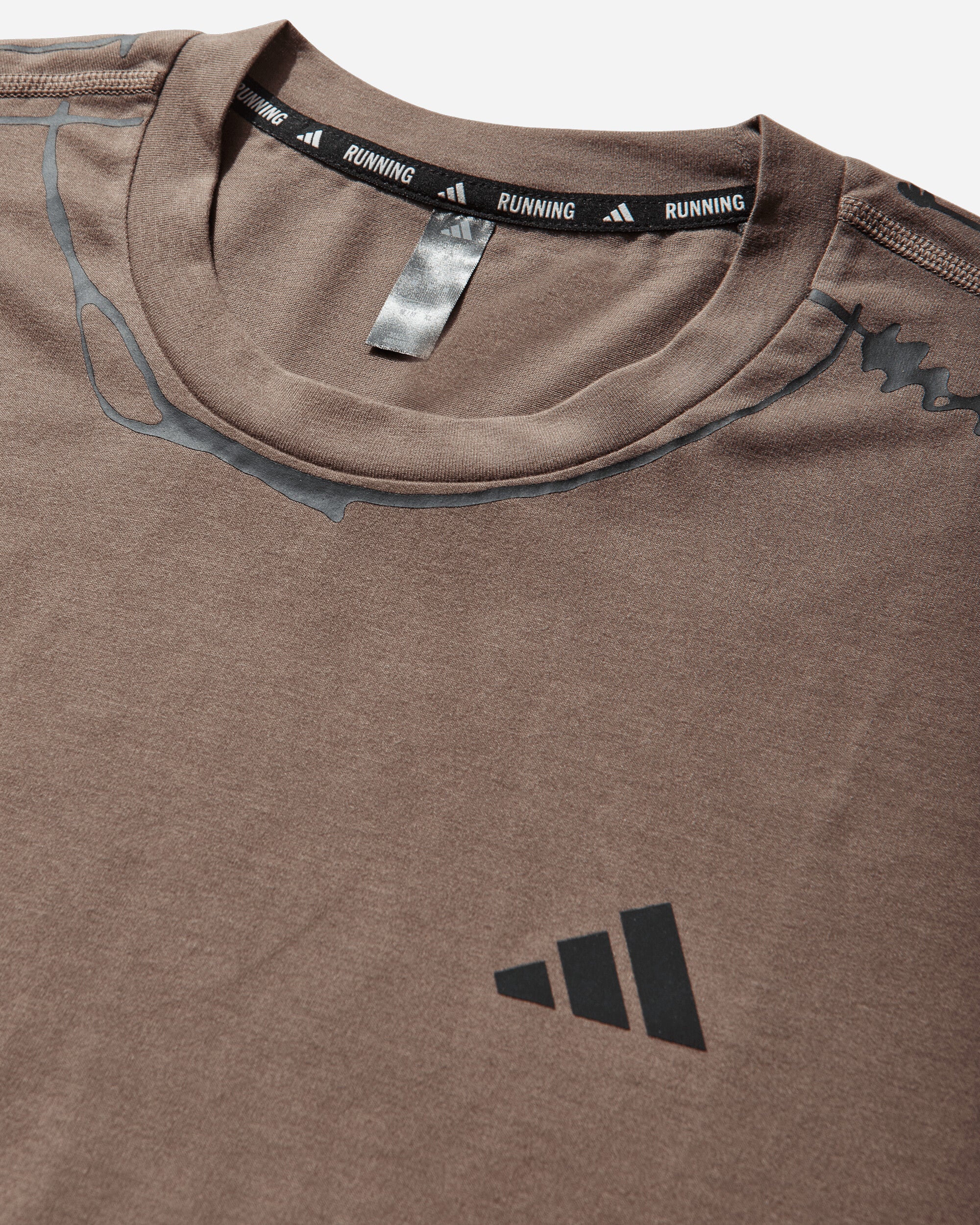 adi365 SFTM Running Unitefit T-Shirt Trace Brown - Image 3