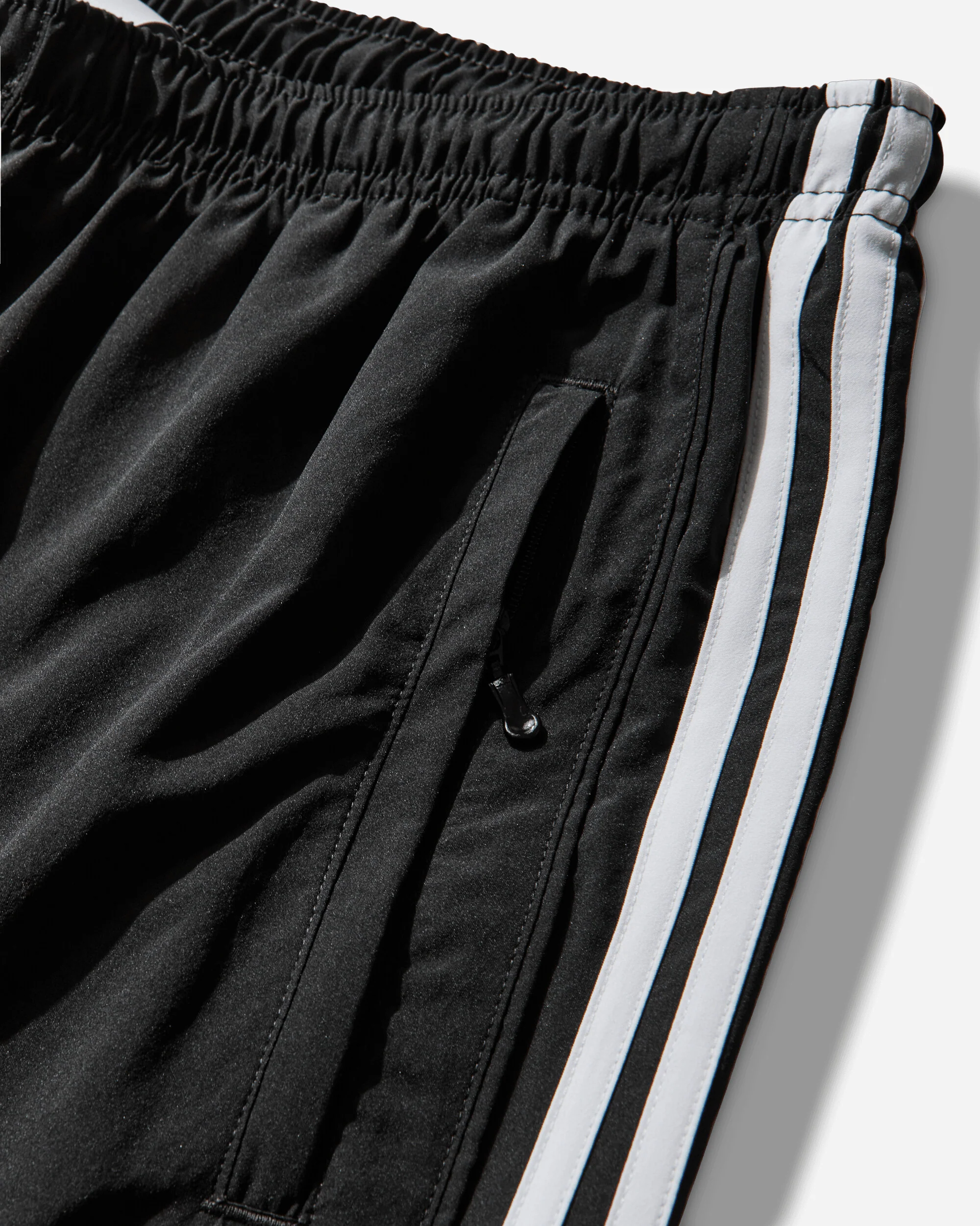 Men's Teamgeist Adicolor Track Pants Black / White - Image 4