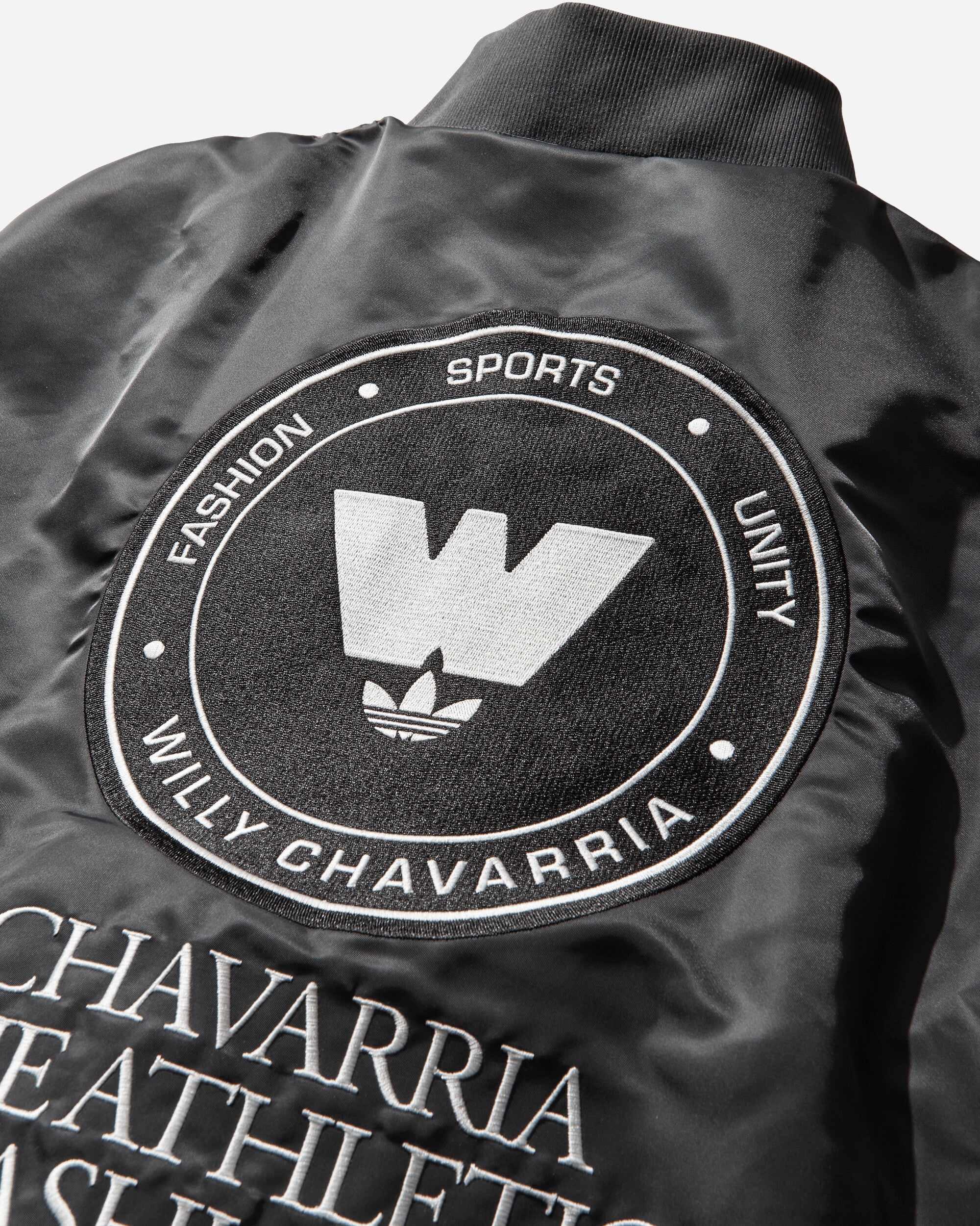 Men's Willy Chavarria Bomber Jacket Grey - Image 3