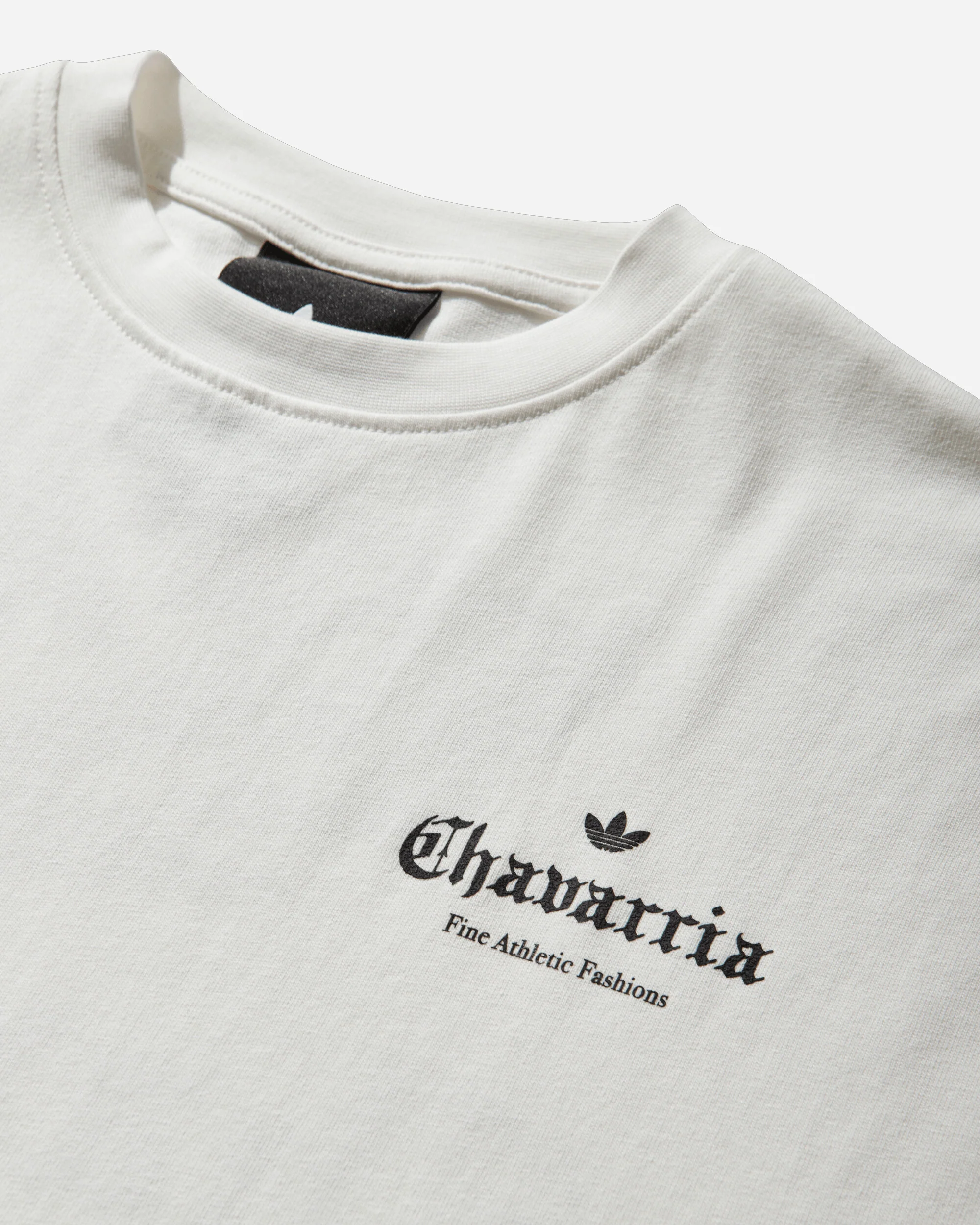Men's Willy Chavarria Logo Shortsleeve T-Shirt Off White - Image 4