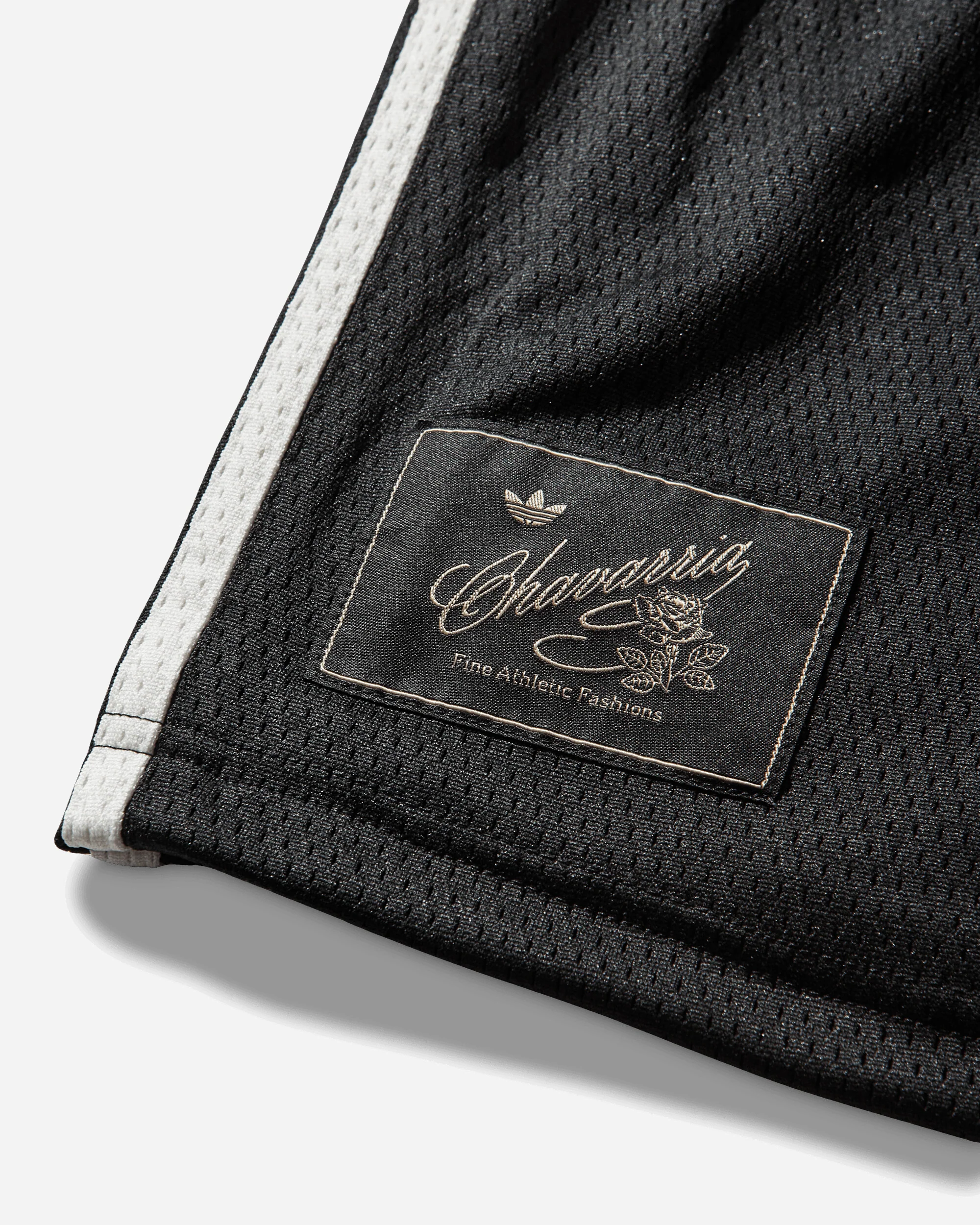 Men's Willy Chavarria Mesh Shorts Black - Image 3