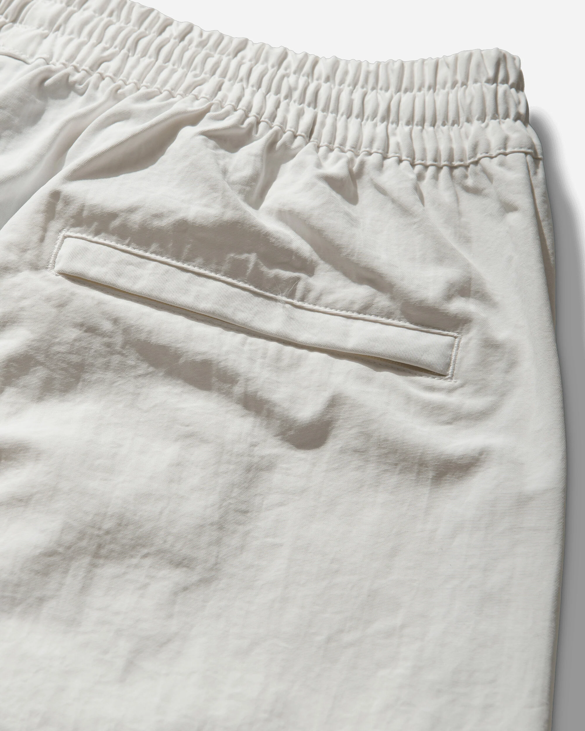 Men's Willy Chavarria Woven Track Pants Off White - Image 3