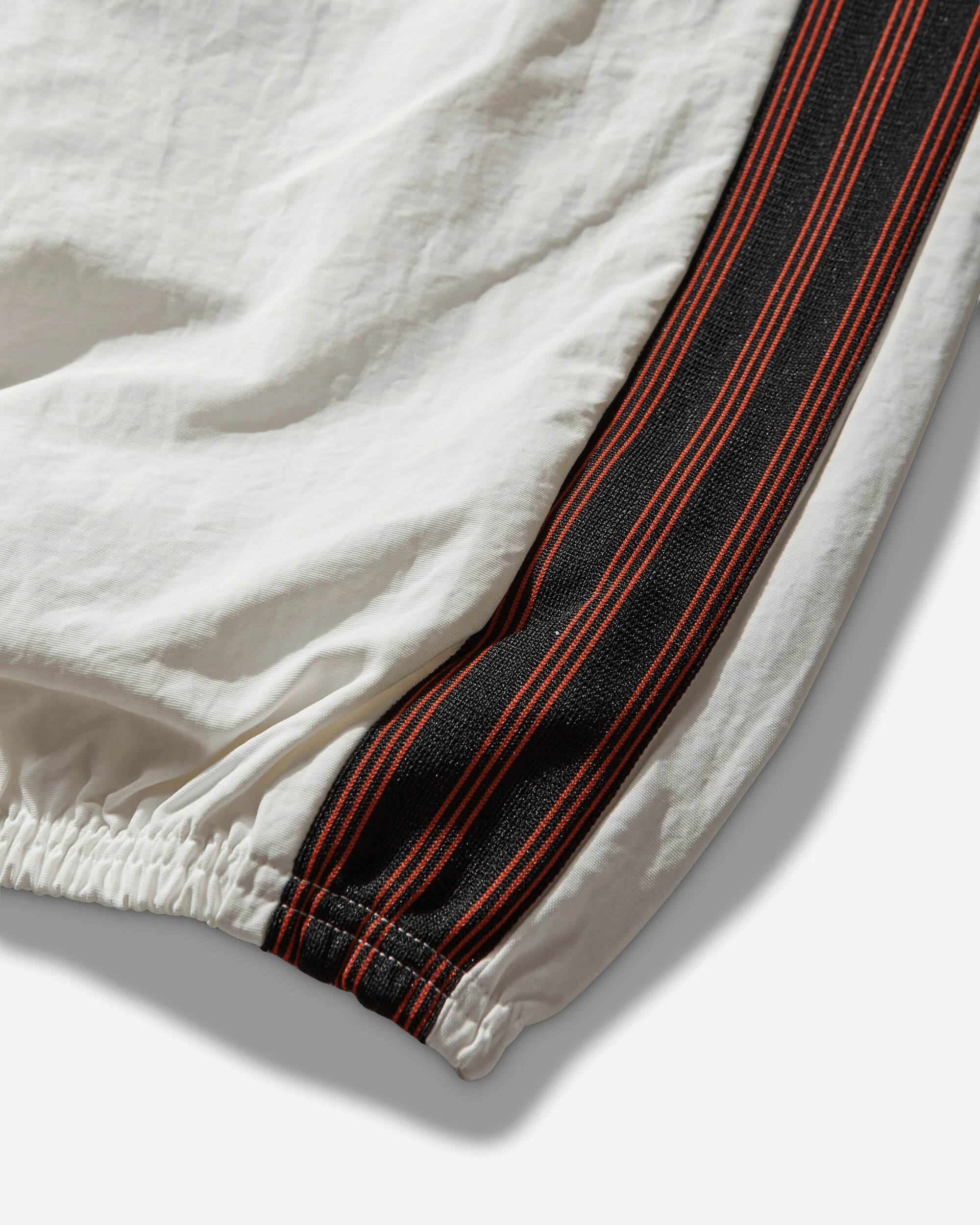 Men's Willy Chavarria Woven Track Pants Off White - Image 4