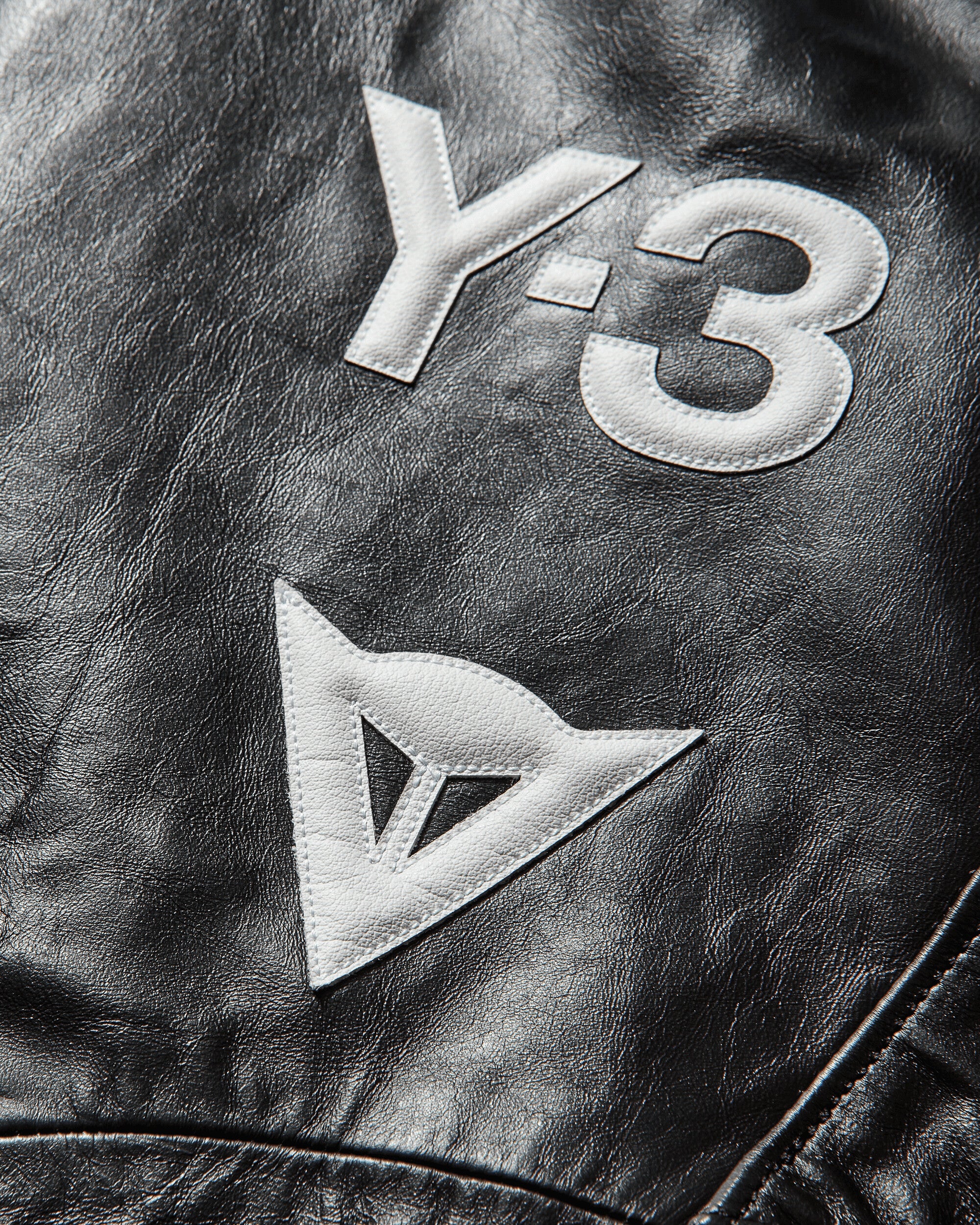 Men's Y-3 x Neighborhood Dainese Leather Racer Pants Black - Image 4