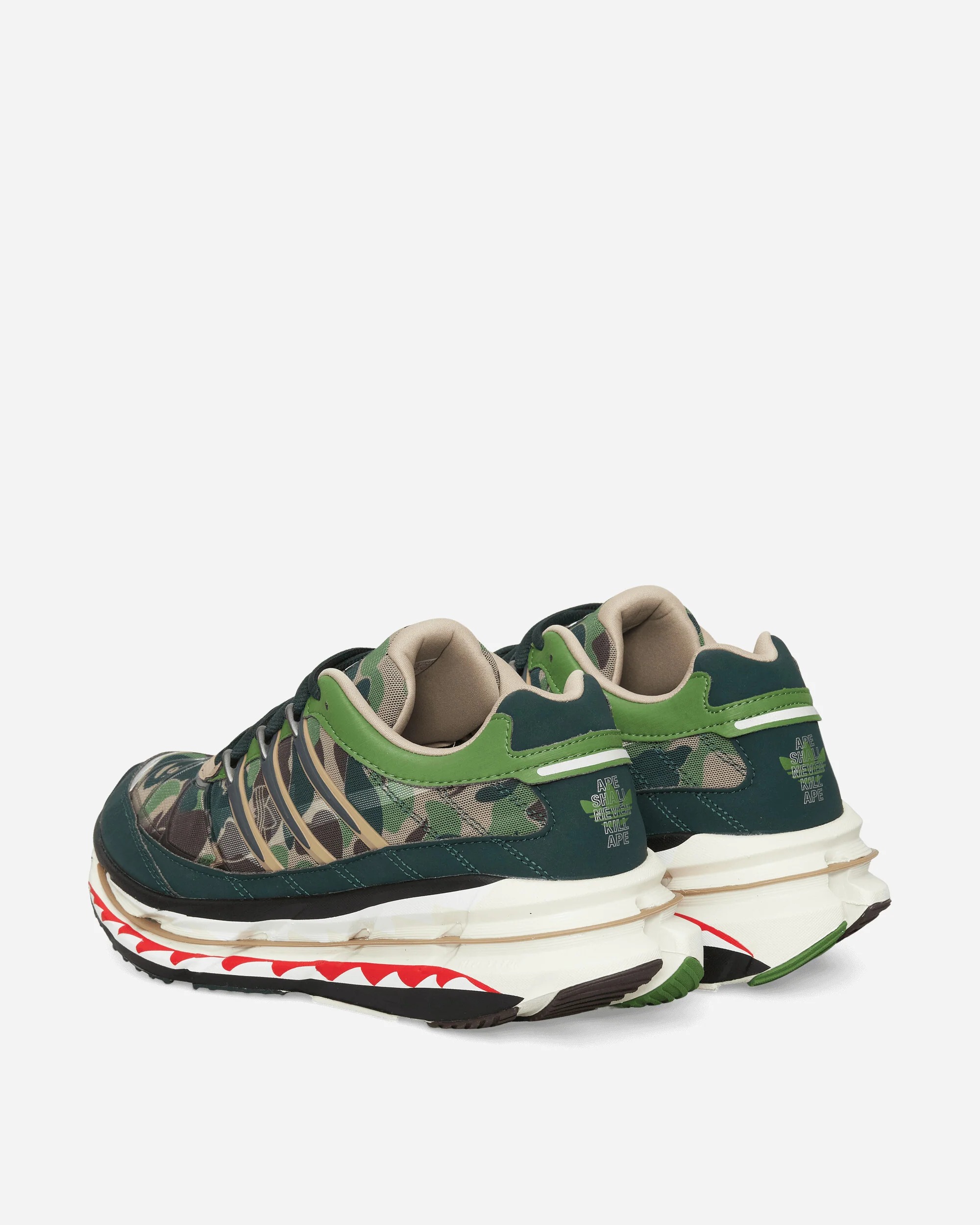 BAPE Adistar HRMY Sneakers Hemp / Iron Metallic - Image 4