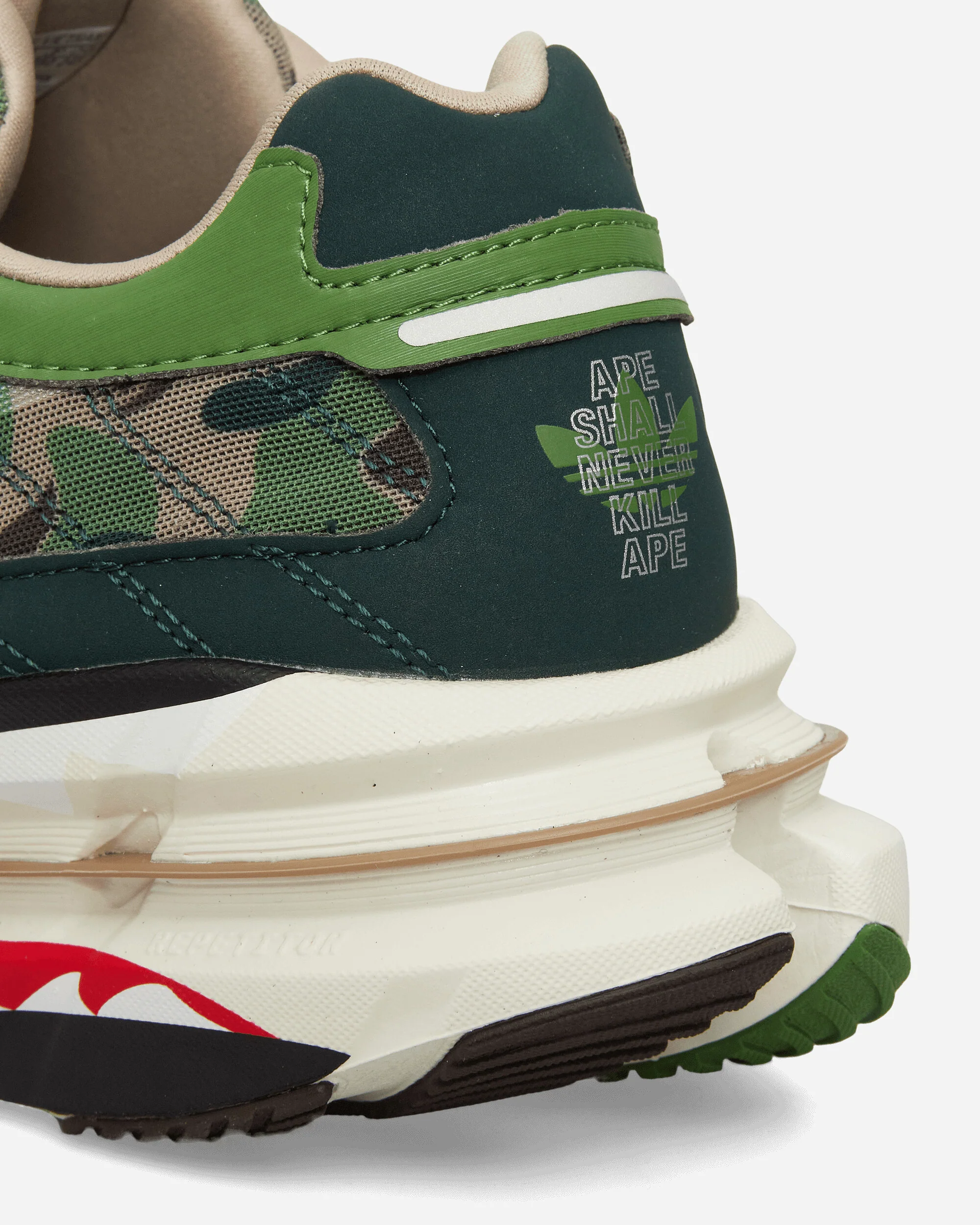 BAPE Adistar HRMY Sneakers Hemp / Iron Metallic - Image 6