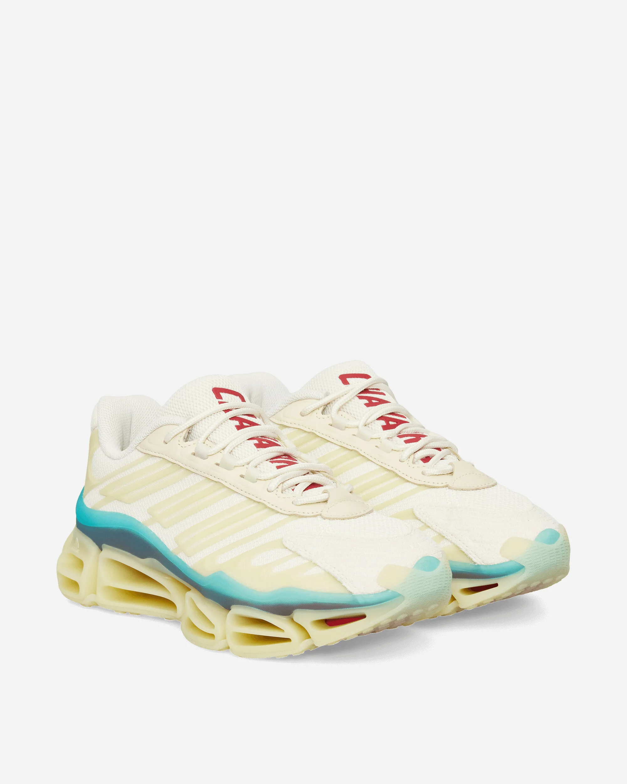 Willy Chavarria Megaride AG Sneakers Cream White - Image 2