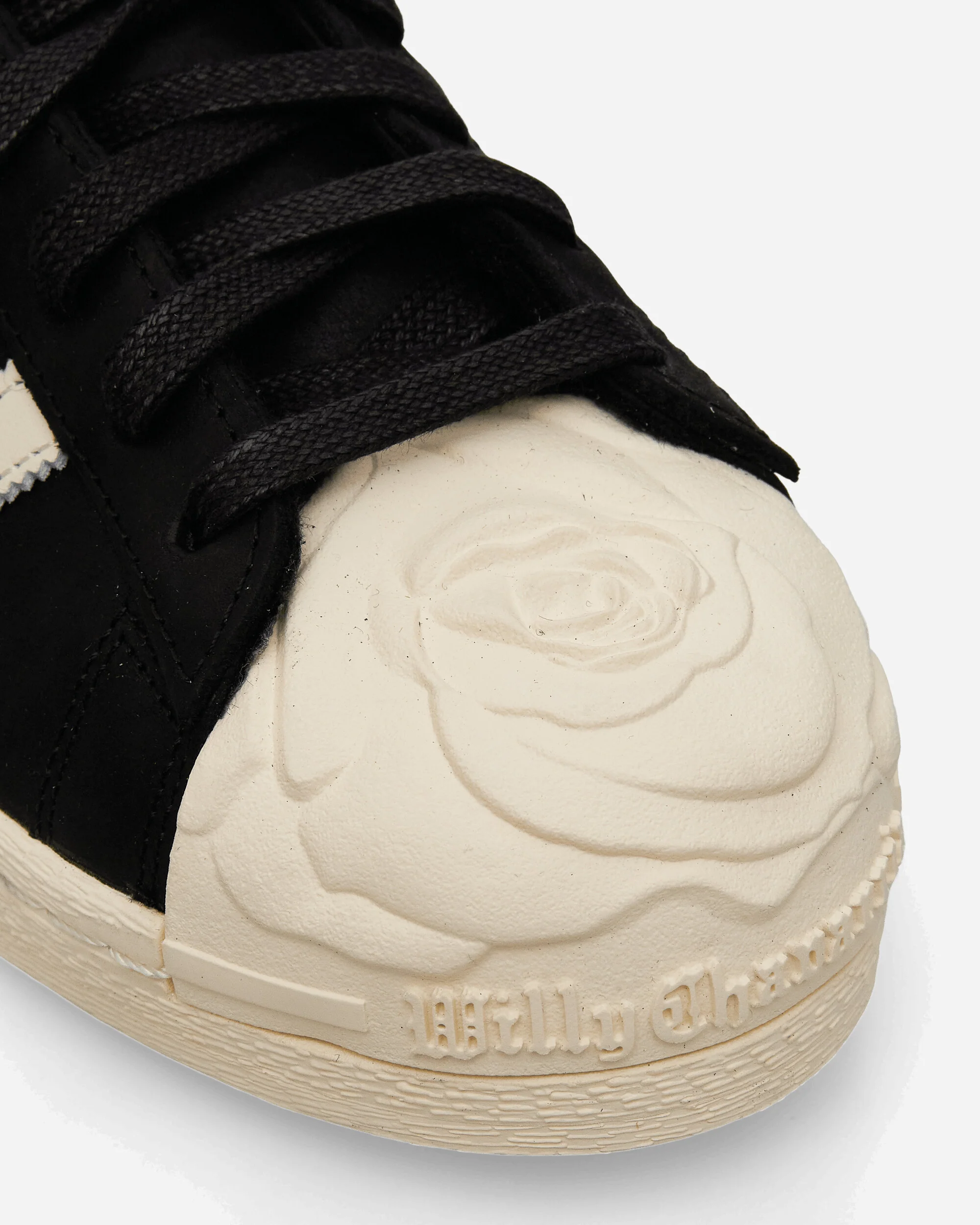 Willy Chavarria Superstar Sneakers Core Black / Cream White - Image 6