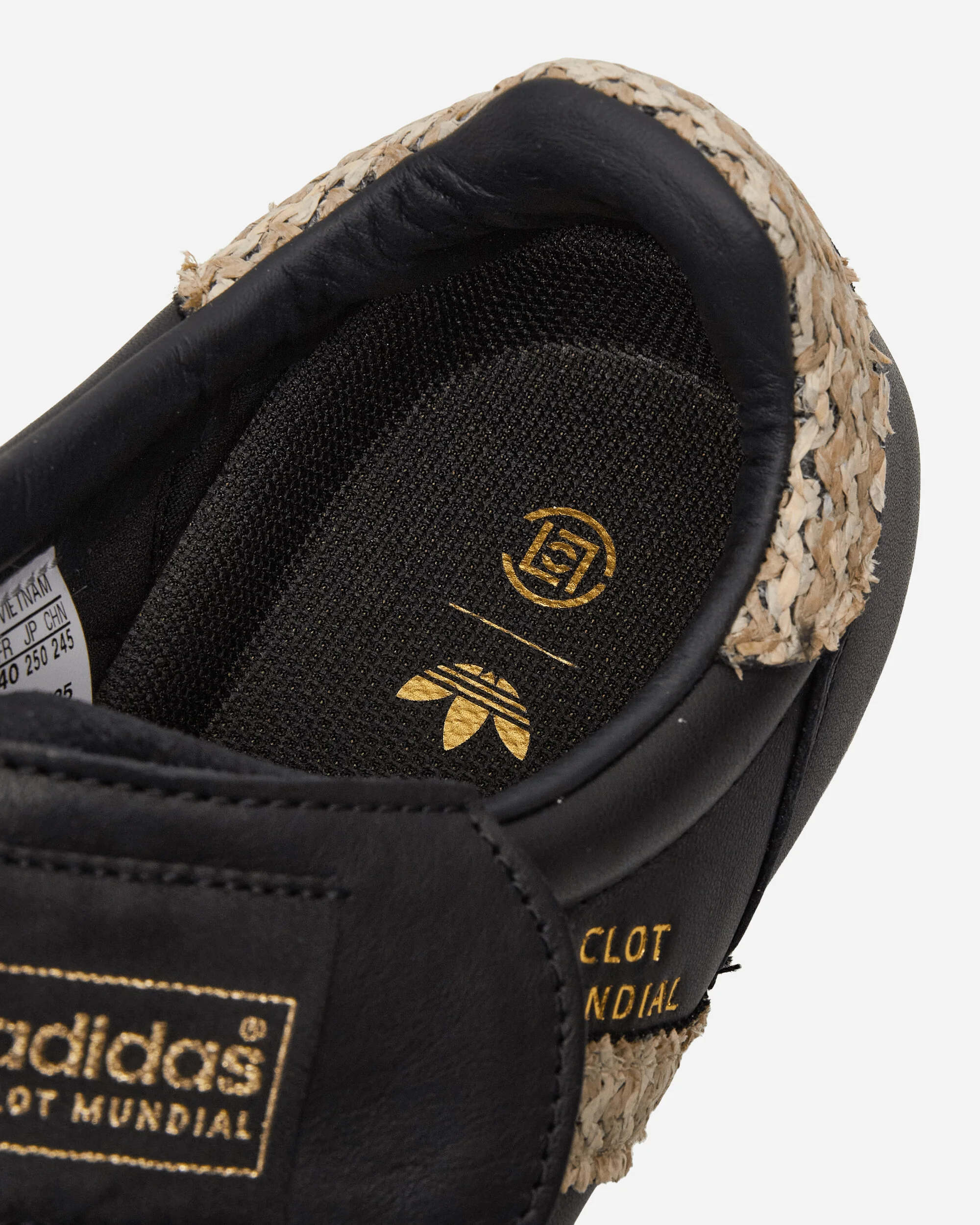 CLOT by Edison Chen Mundial Sneakers Core Black / Hemp - Image 6