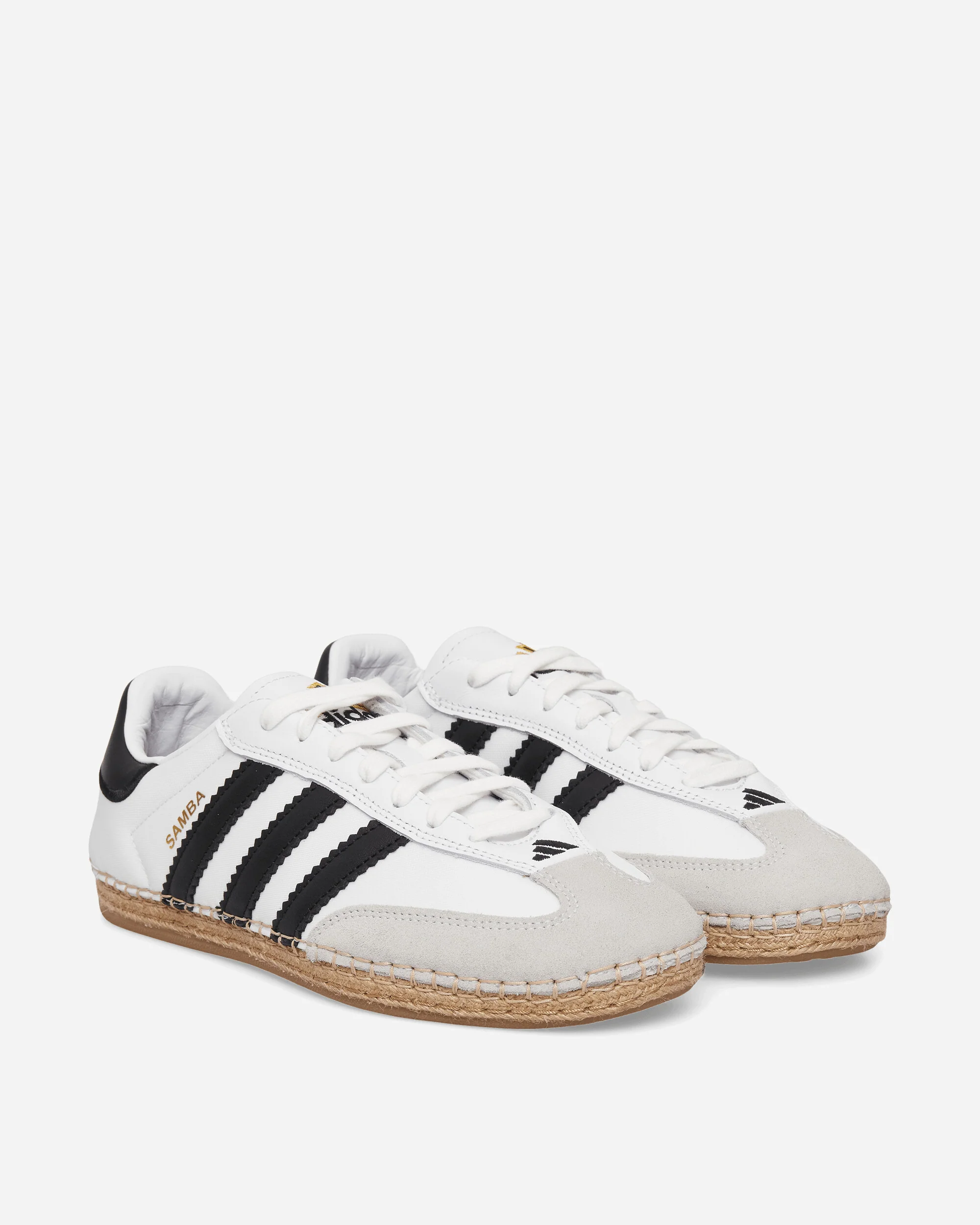 CLOT by Edison Chen Samba Sneakers Cloud White / Core Black - Image 2