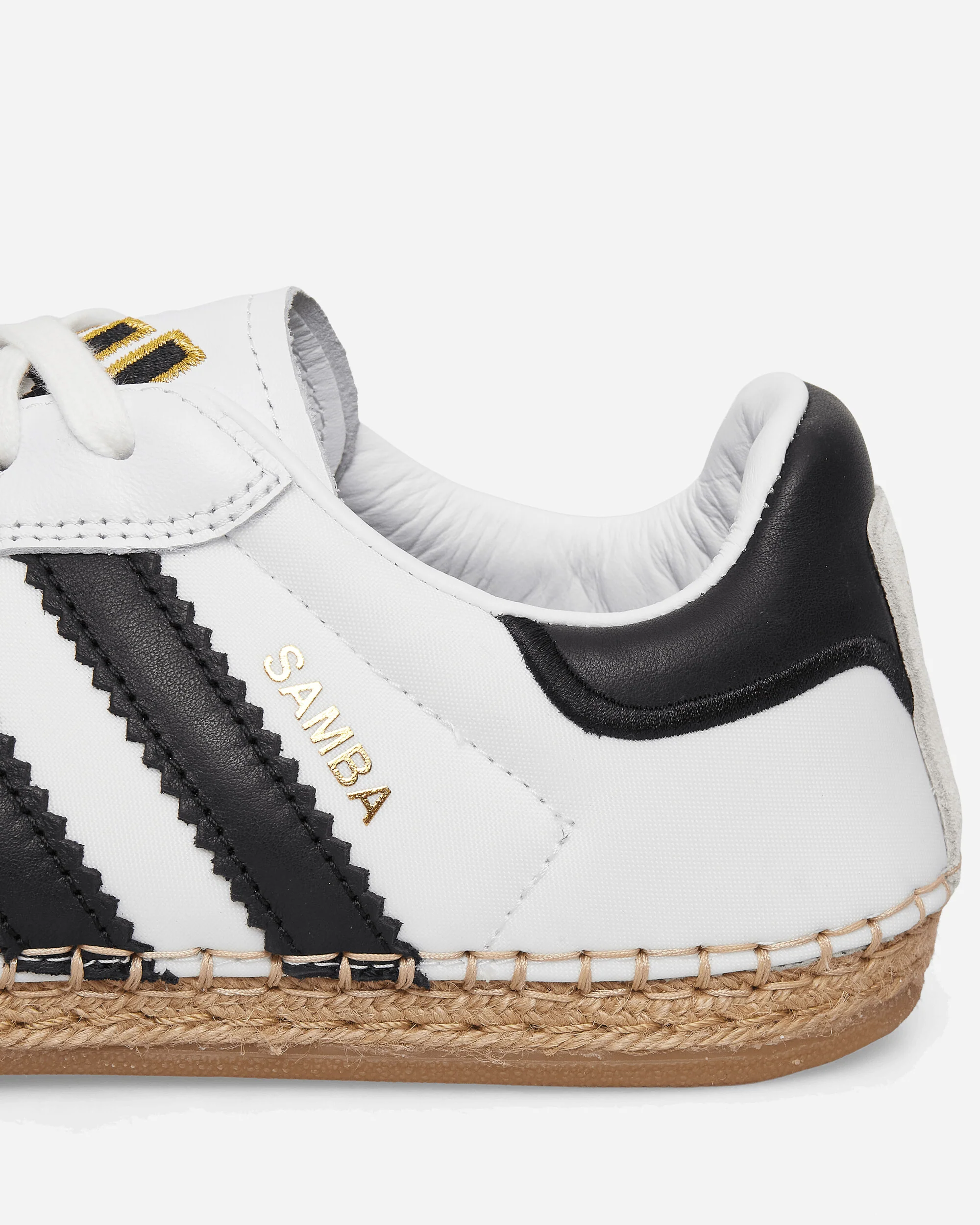 CLOT by Edison Chen Samba Sneakers Cloud White / Core Black - Image 7