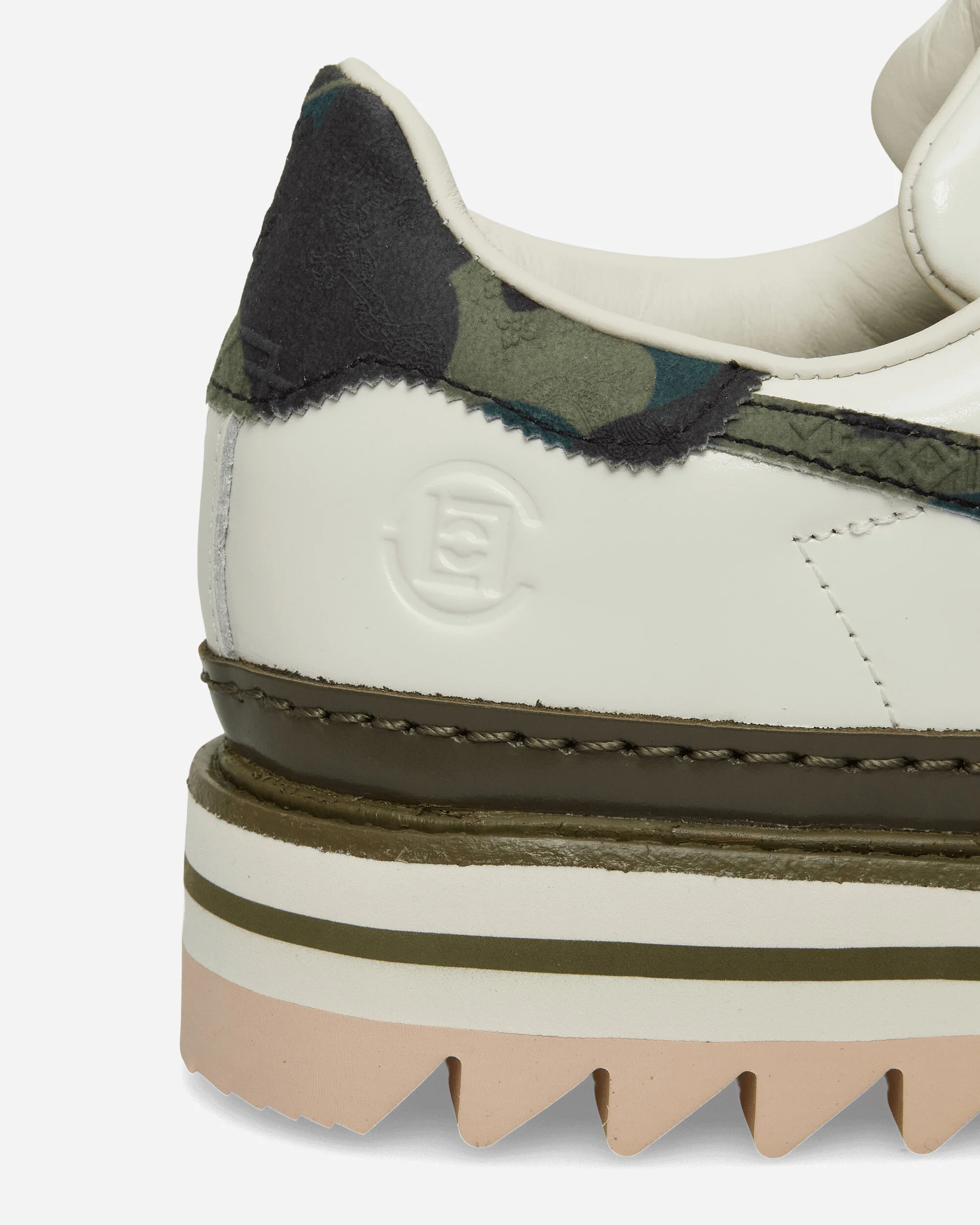 CLOT x BAPE Superstar by Edison Chen Sneakers Off White / Branch / Olive Cargo - Image 7