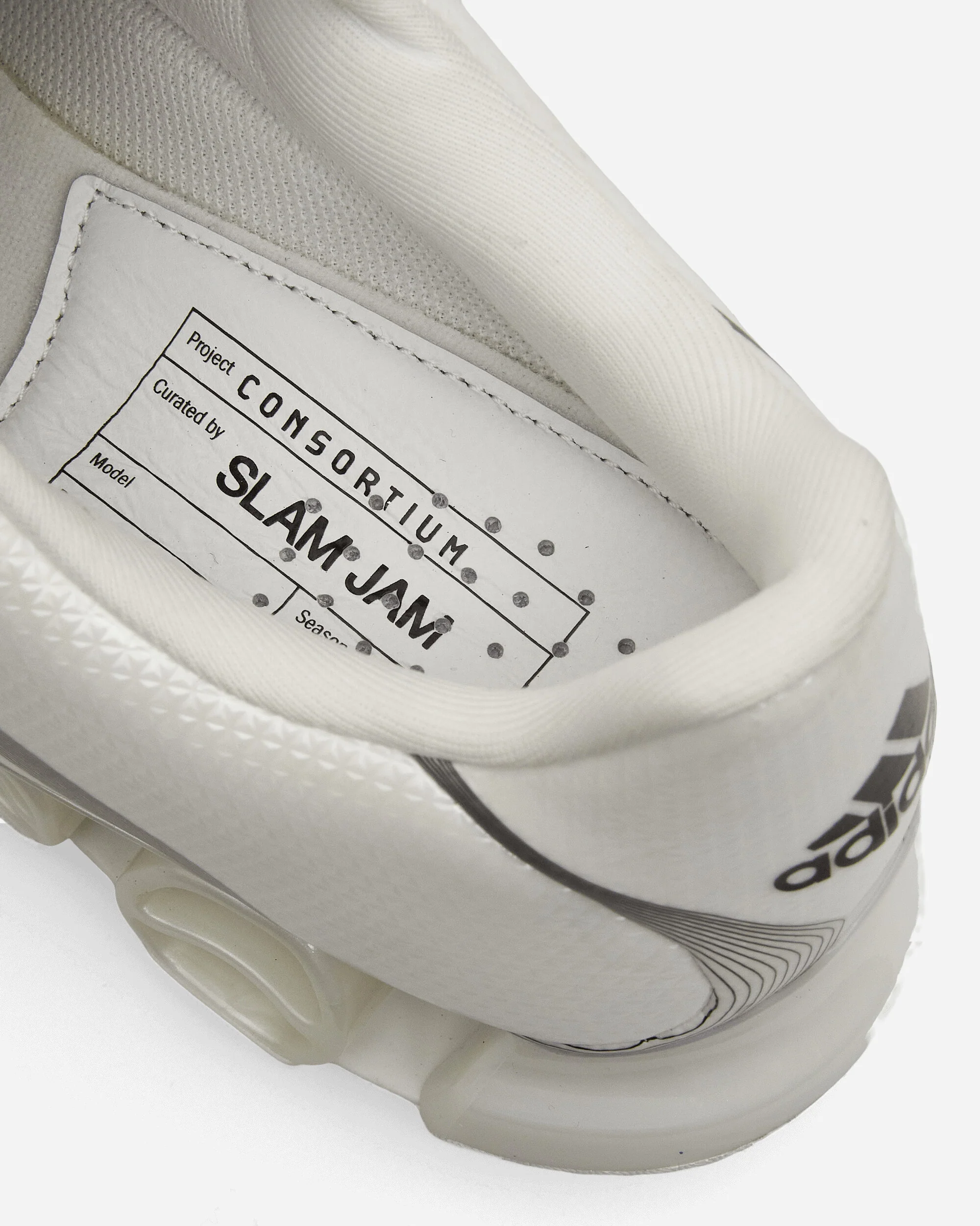 Slam Jam F50 Tunit Mega Consortium Sneakers Cloud White / Core Black / Silver Metallic - Image 9